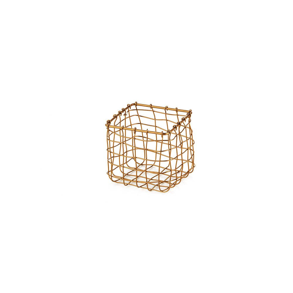 Iron Wire Basket Square