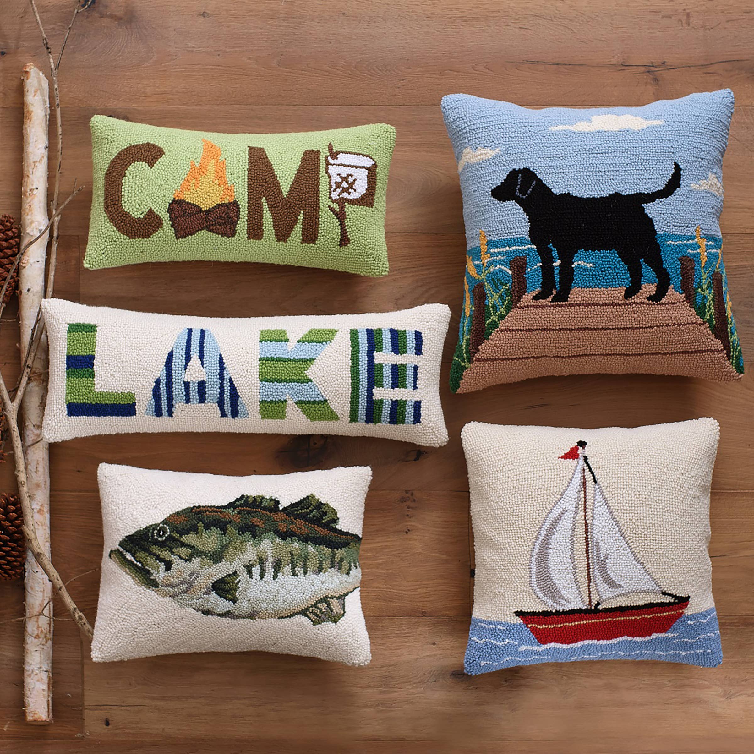 Sailboat Hook Pillow - The Pillow Shop