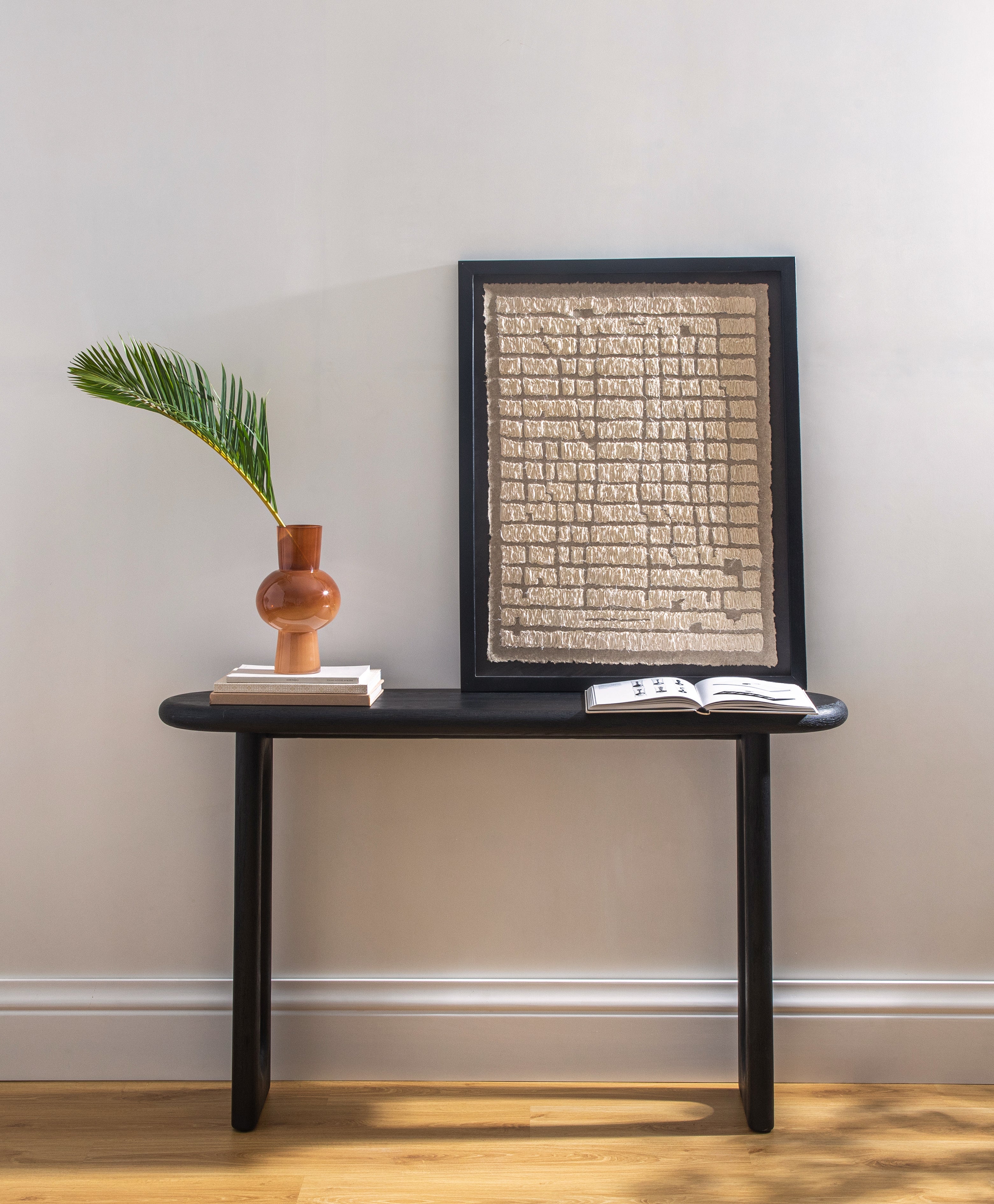 Eva Oak Console Table