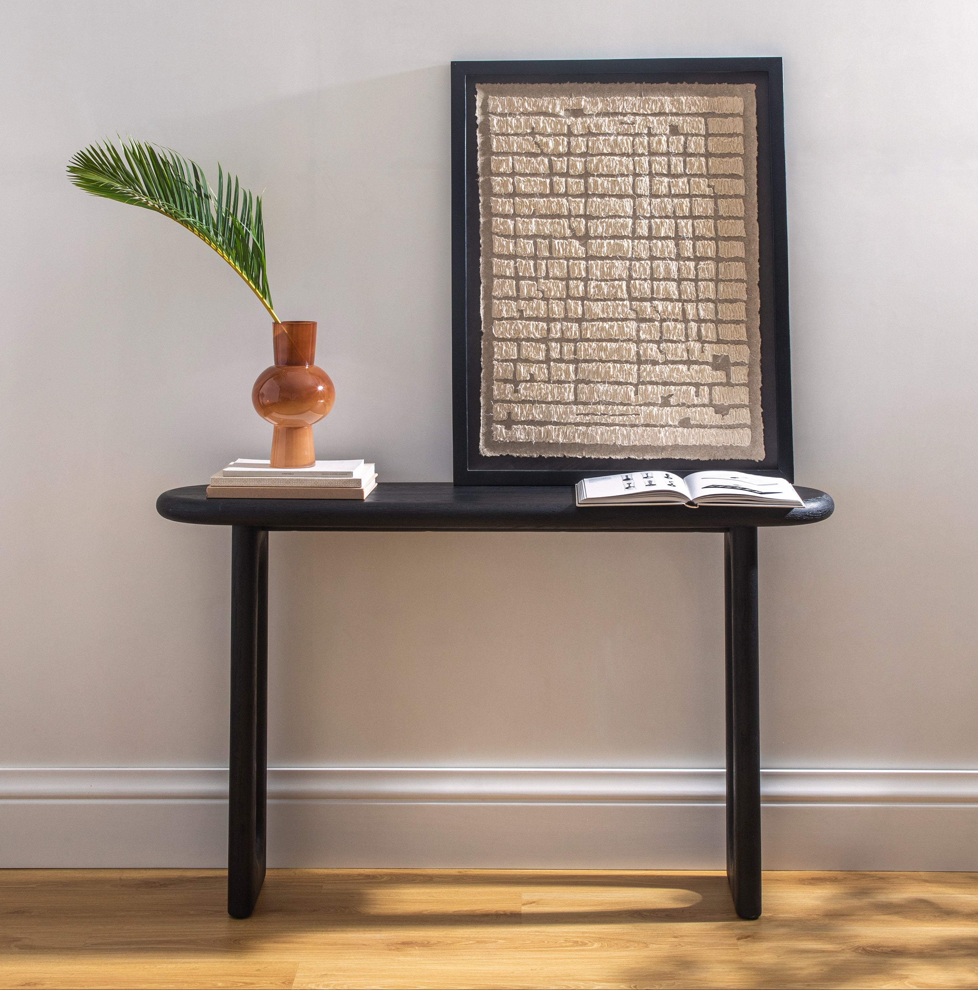 Eva Oak Console Table