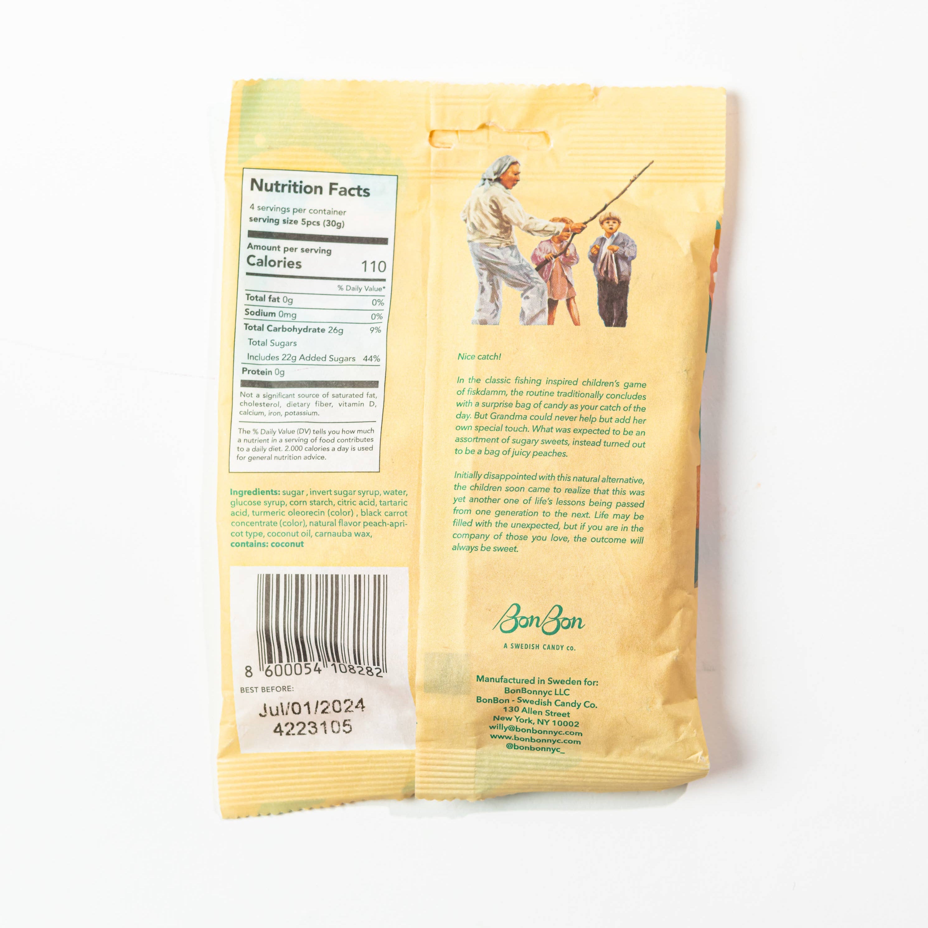 Sour Peach Fish - 5.2oz (150g)