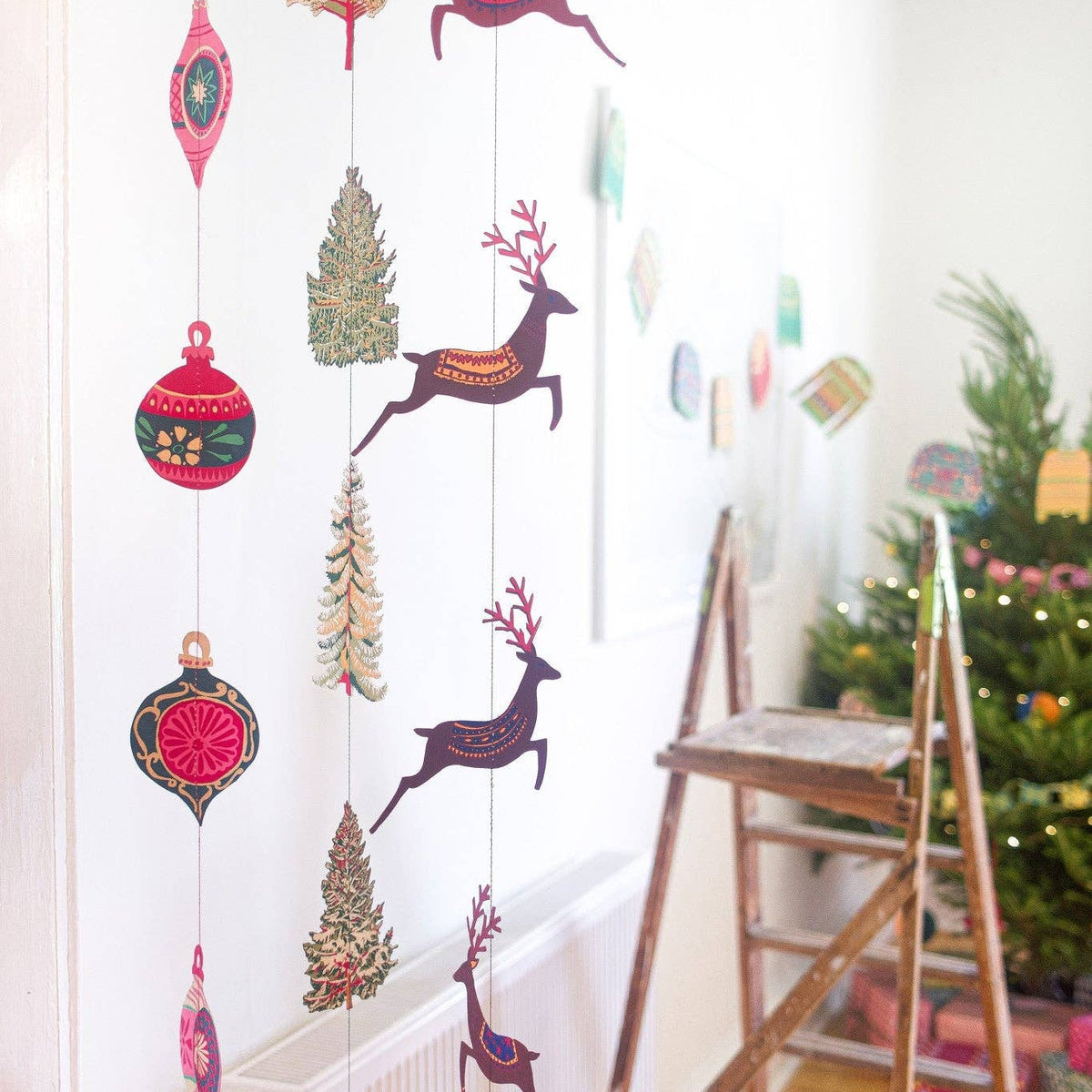 Baubles Vertical Wall Hanging