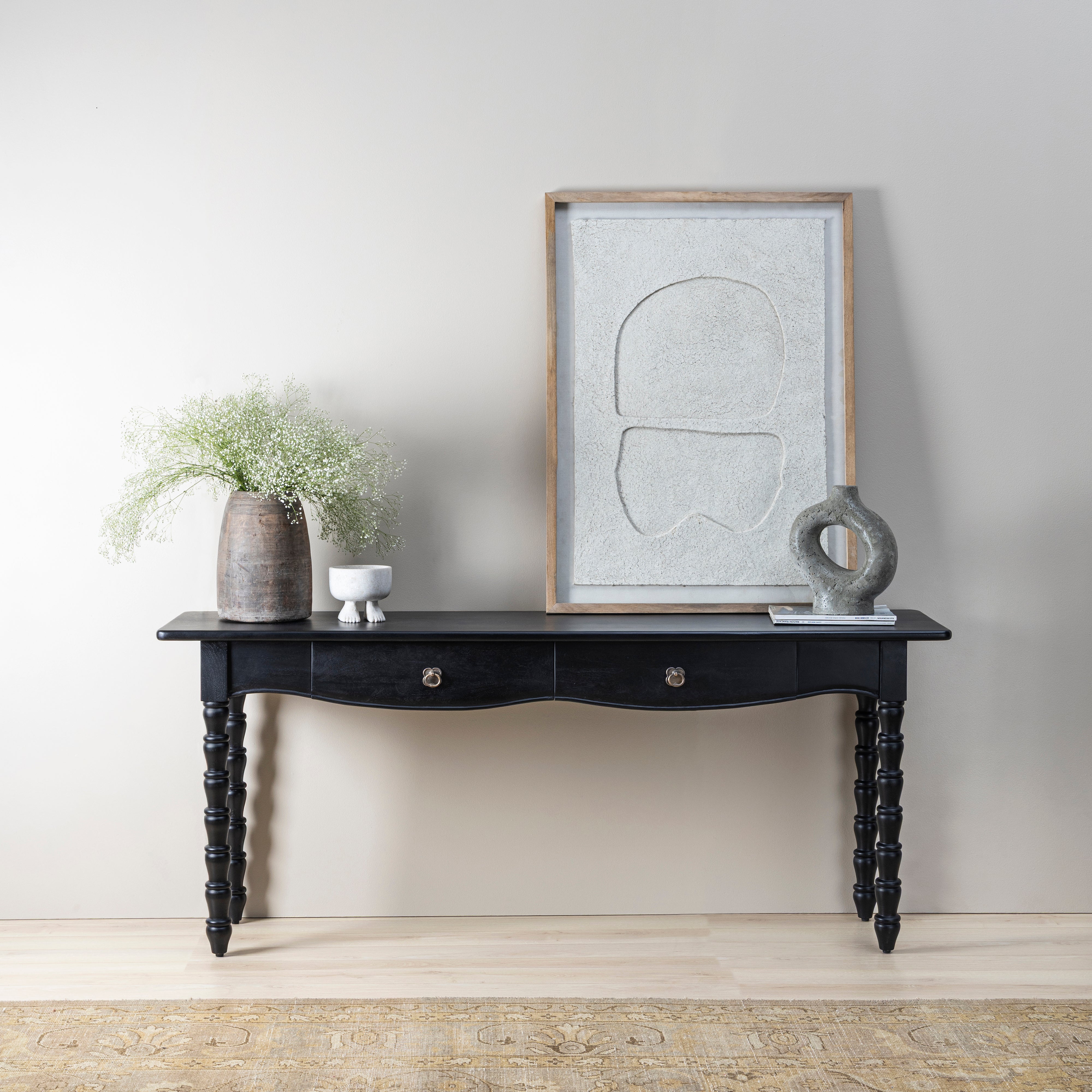 Spindle Console Table
