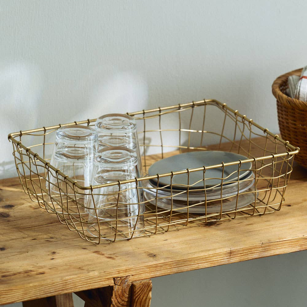 Iron Wire Basket (M)