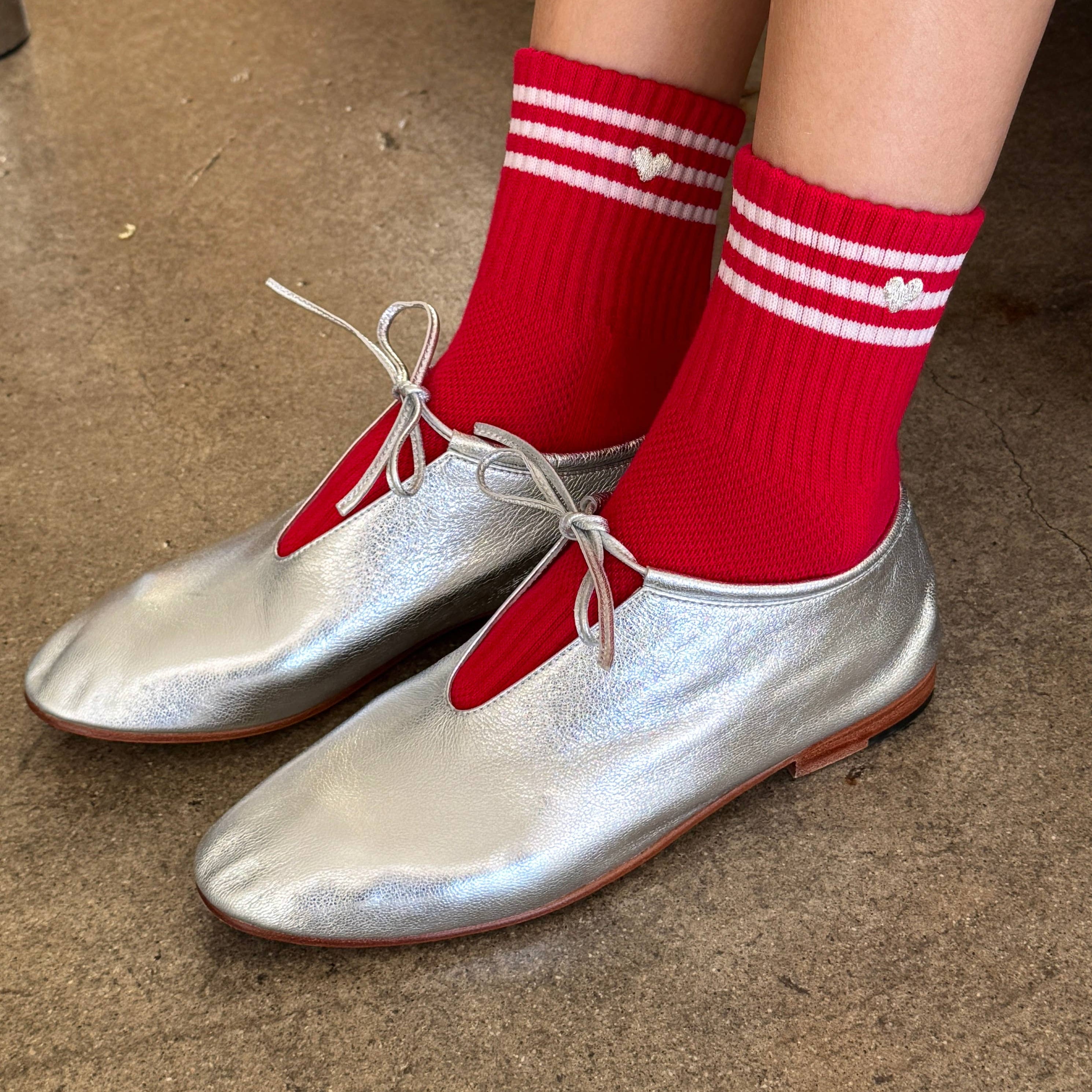 Embroidered Girlfriend socks