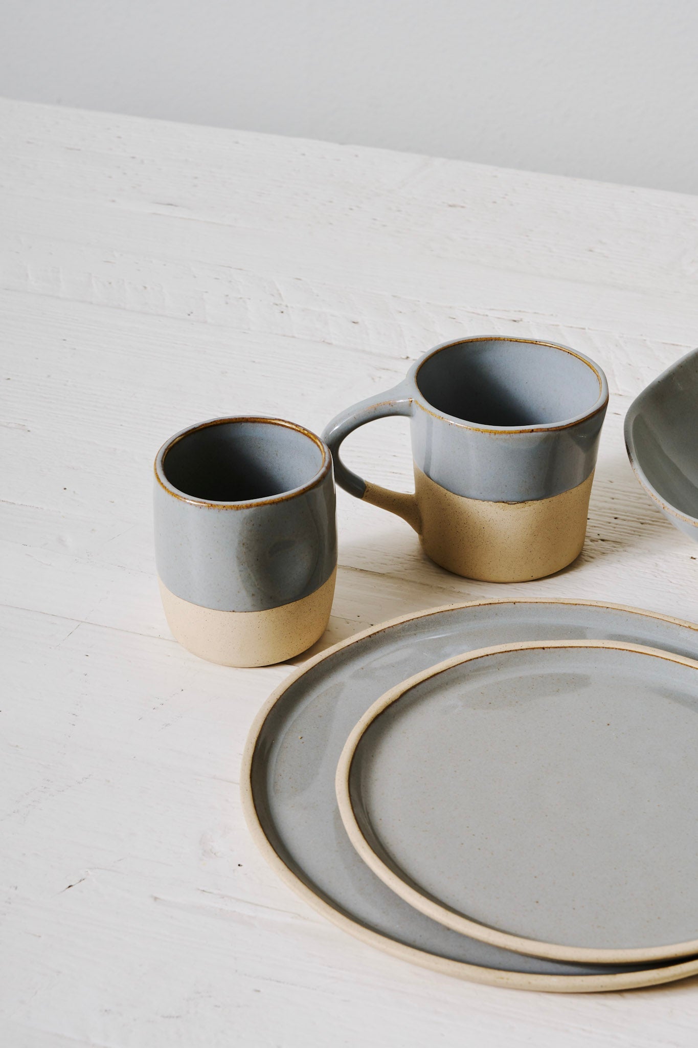 Cliffs Thumbprint Cup Set of 2