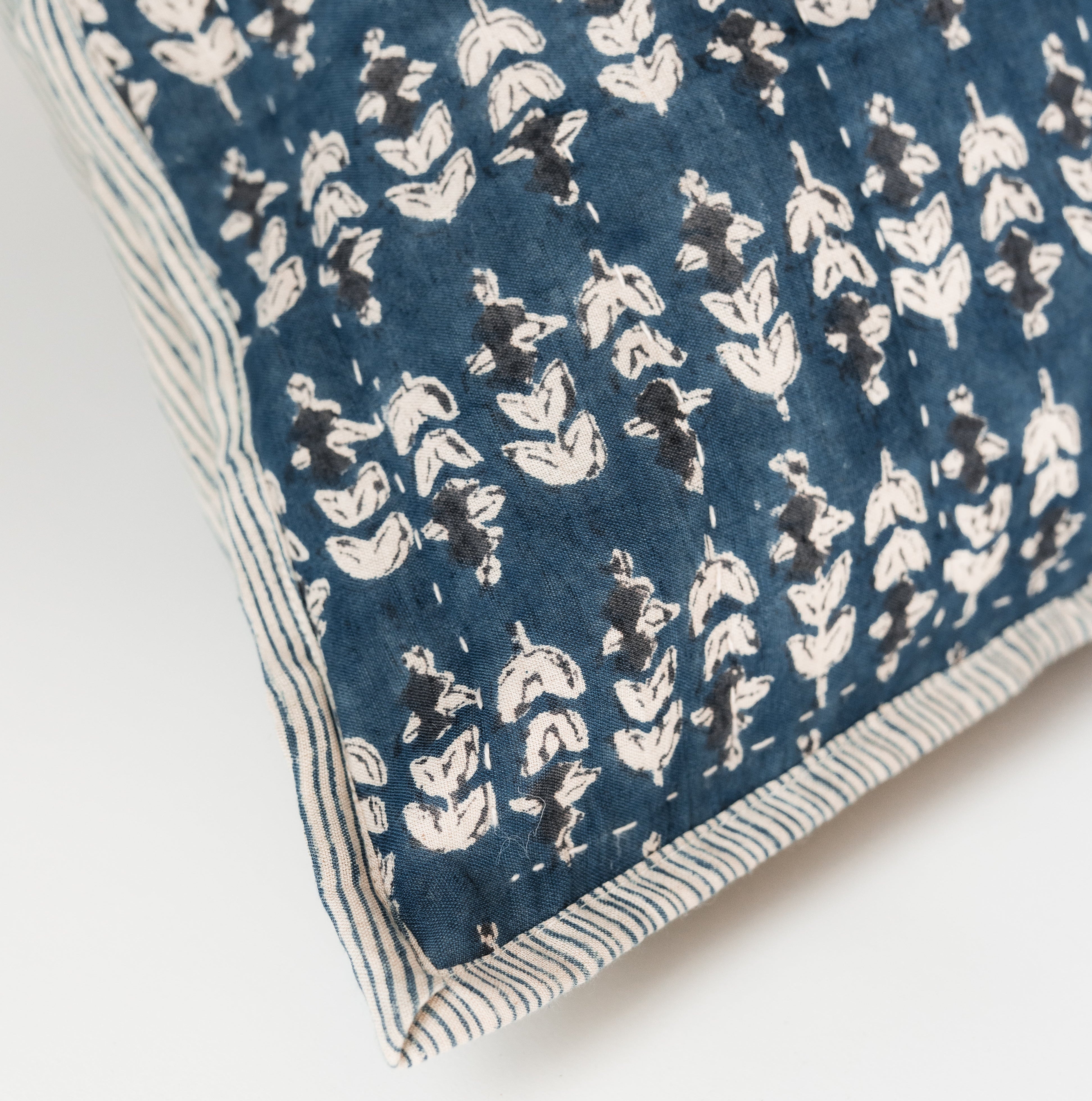 Blossom Block Print Shams S/2