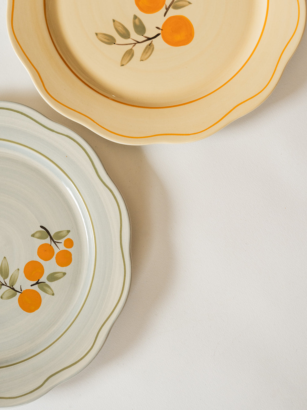 Citrus Dinner Plates S/4