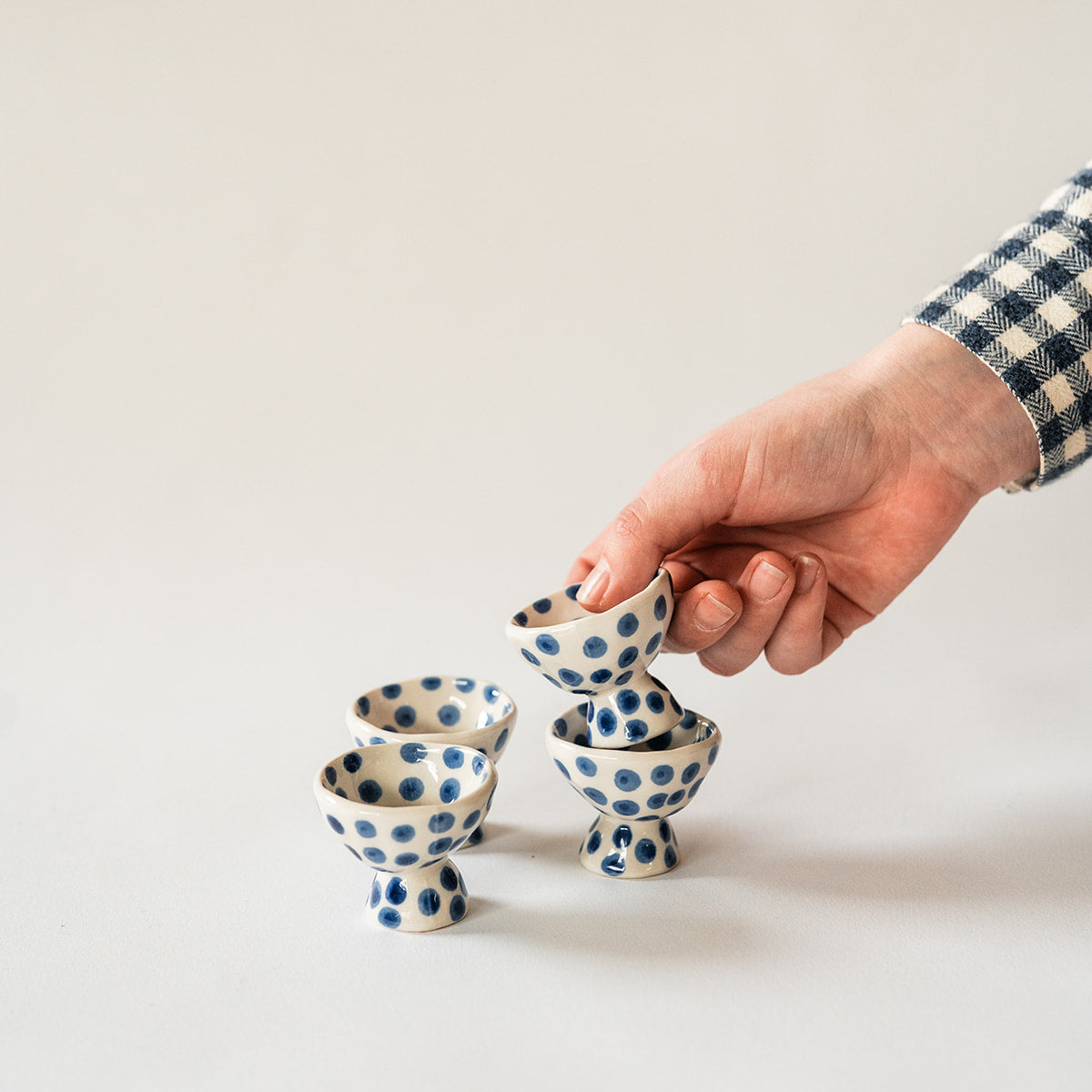 Dottie Egg Cups - Set of 4