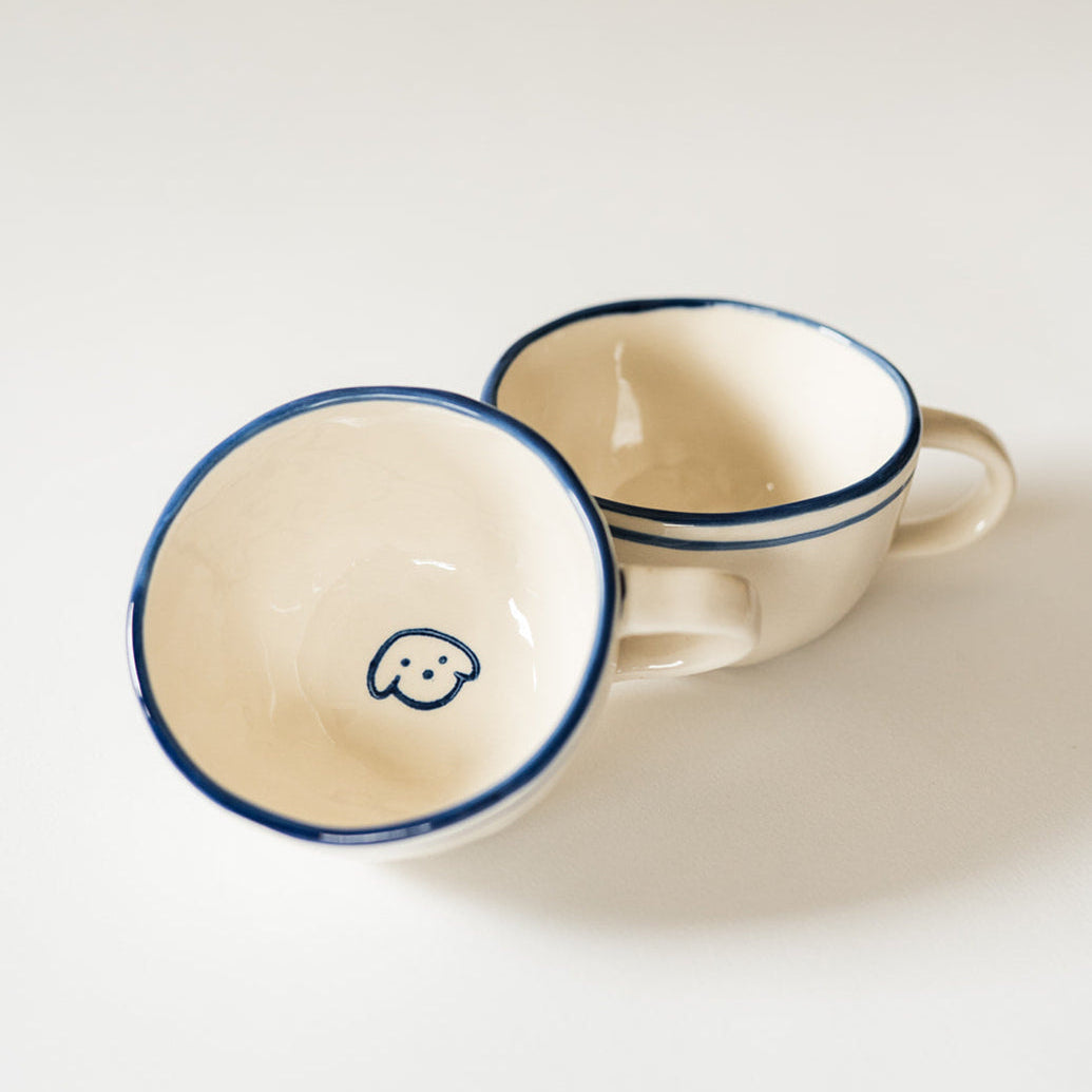 Melrose Icon Mug - Dog - Set of 2