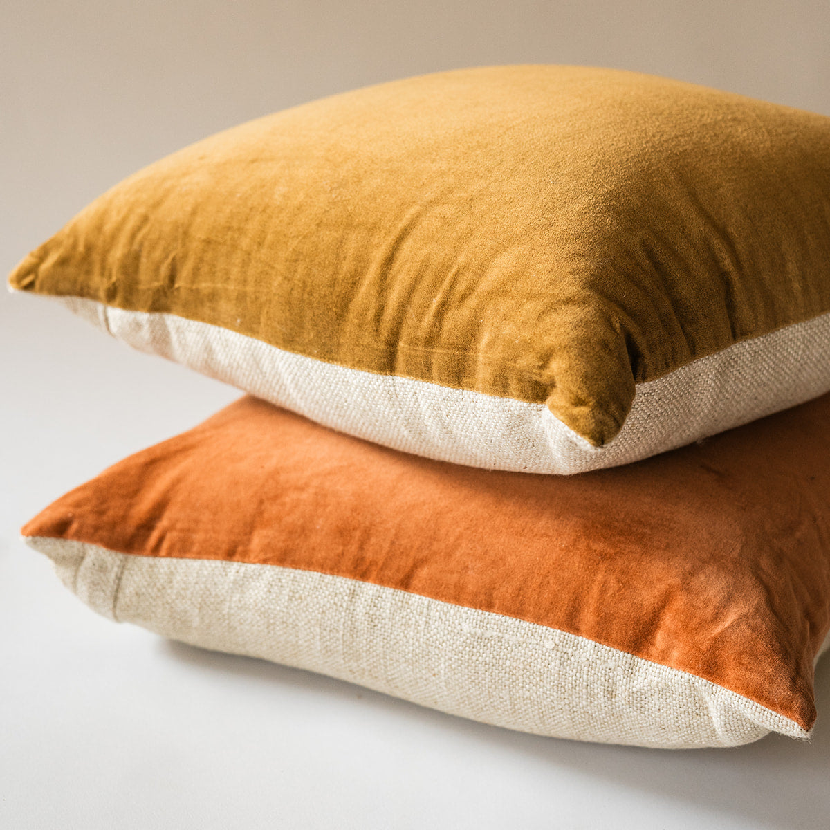 Lennox Square Velvet Pillow