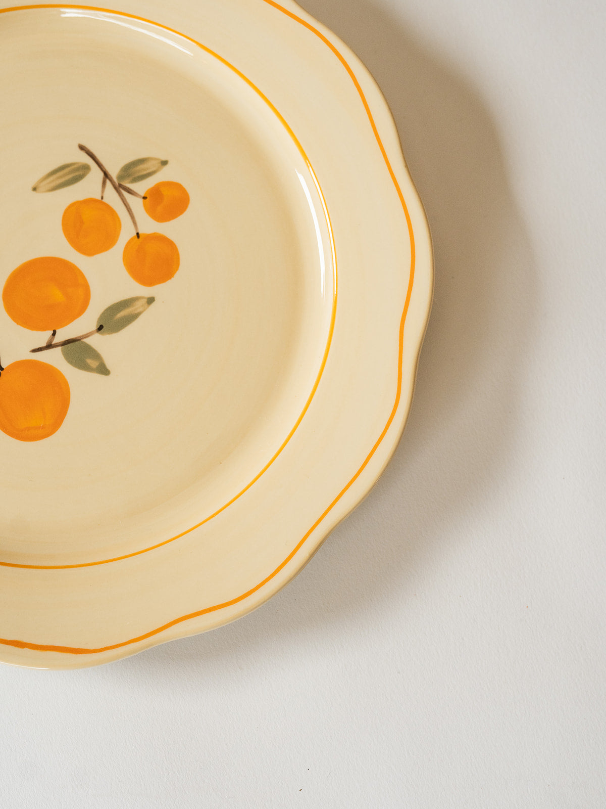 Citrus Dinner Plates S/4