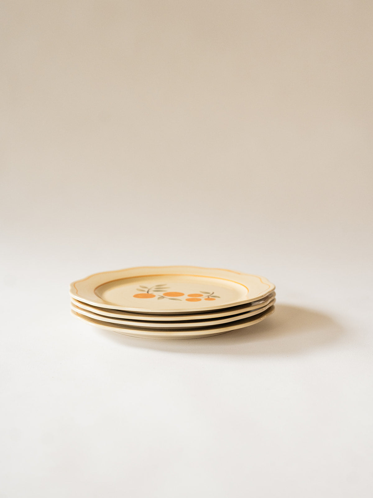 Citrus Dinner Plates S/4