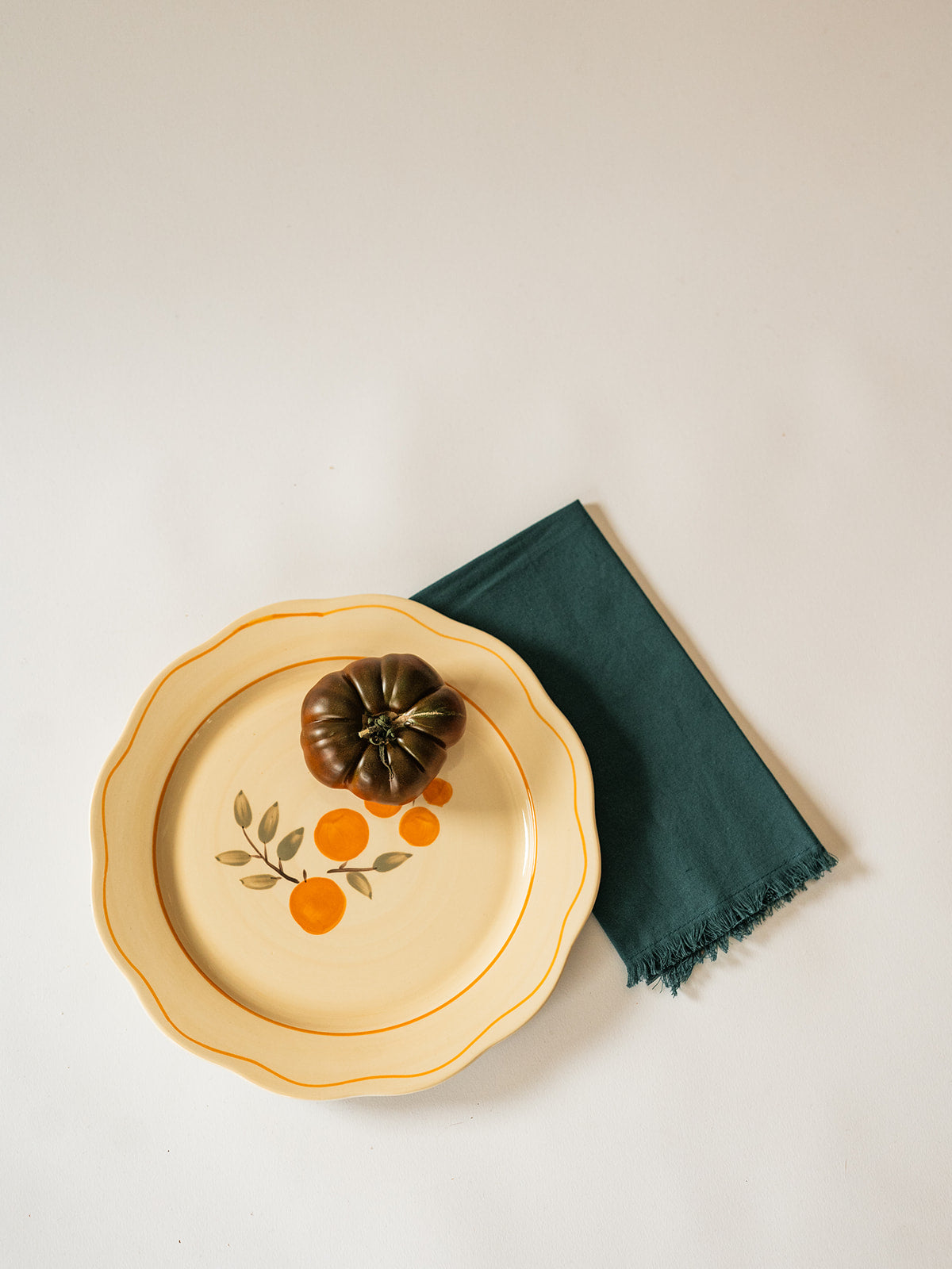 Citrus Dinner Plates S/4