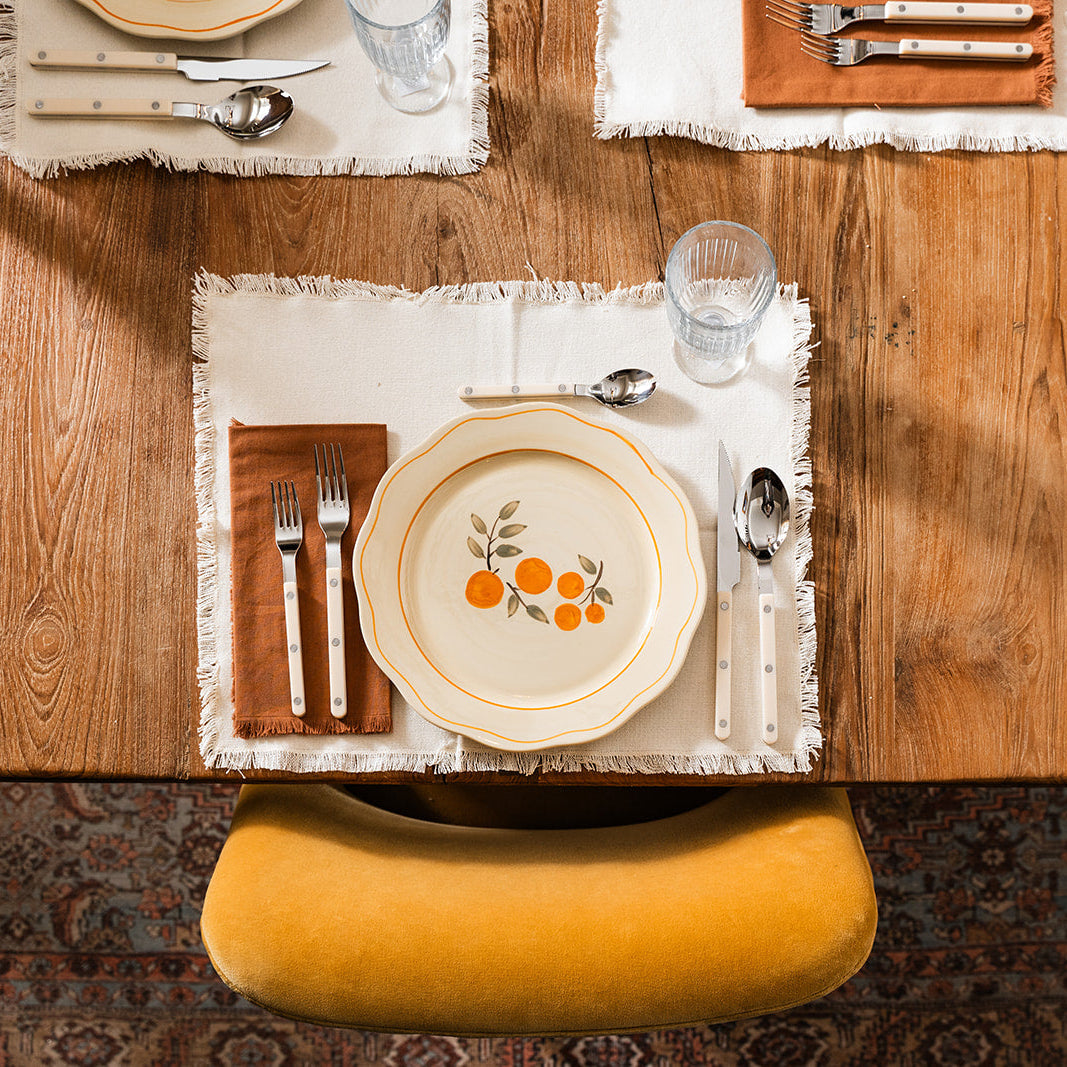 Citrus Dinner Plates - Set of 4