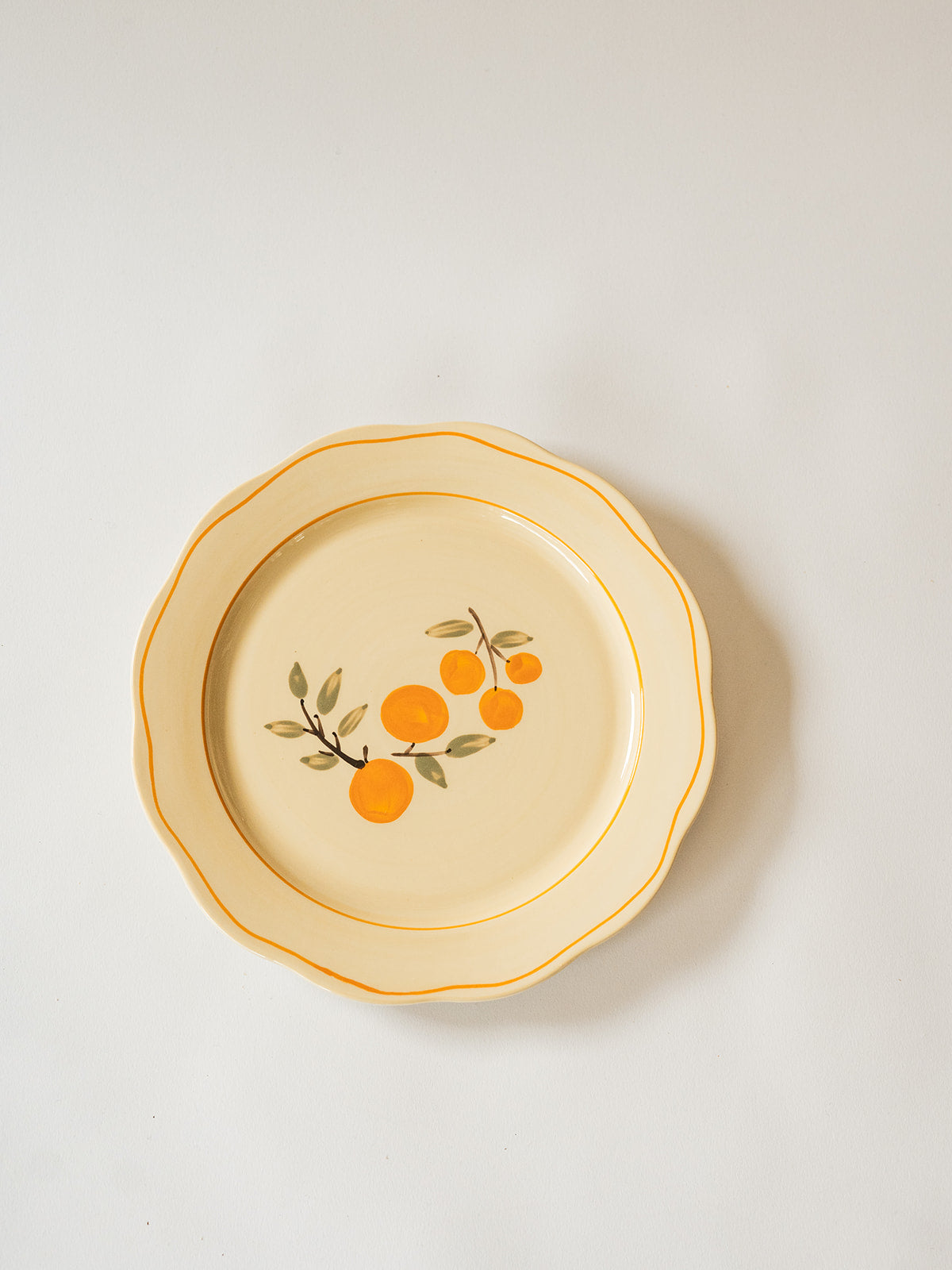 Citrus Dinner Plates S/4