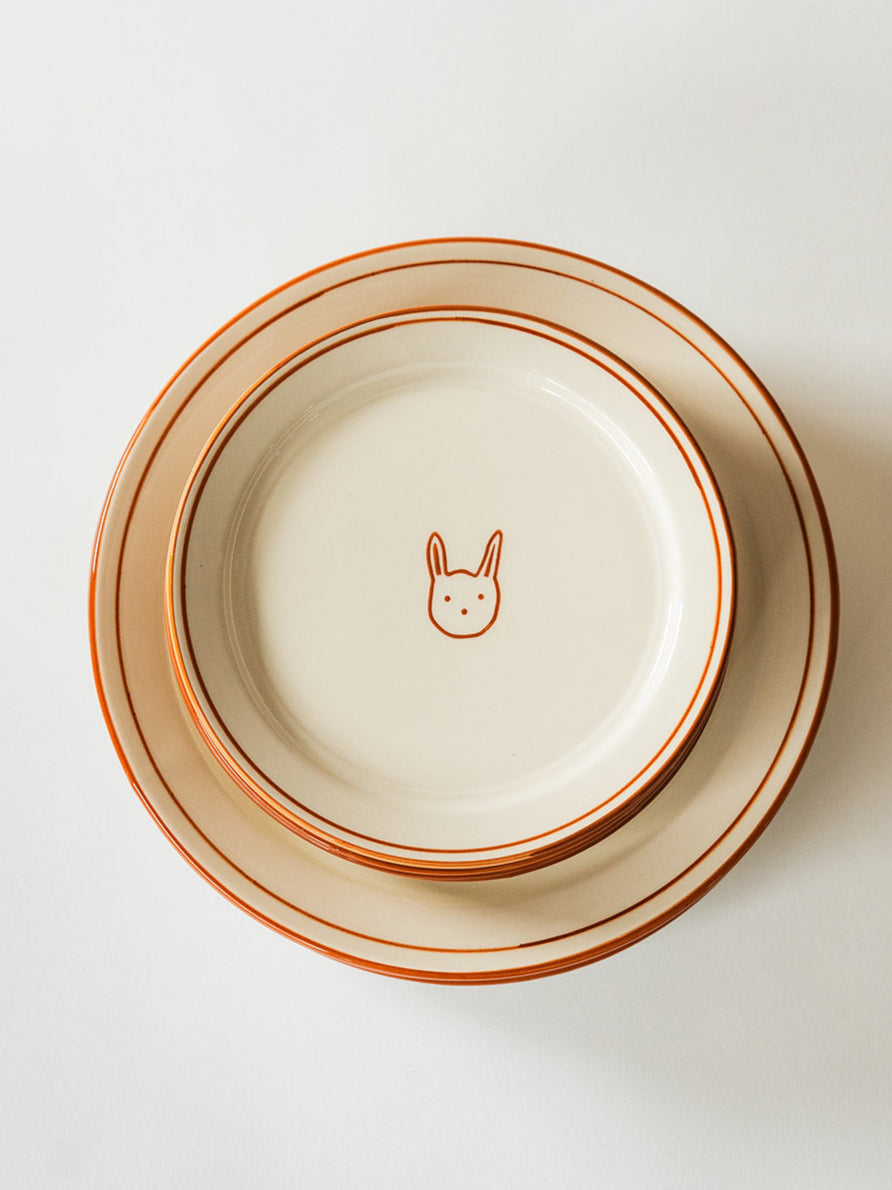 Melrose Icon Plates - Bunny - Set of 4