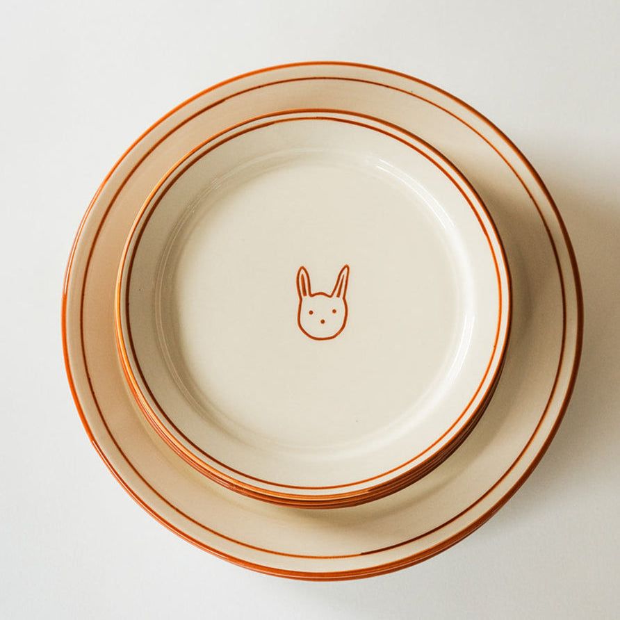 Melrose Icon Plates - Bunny - Set of 4