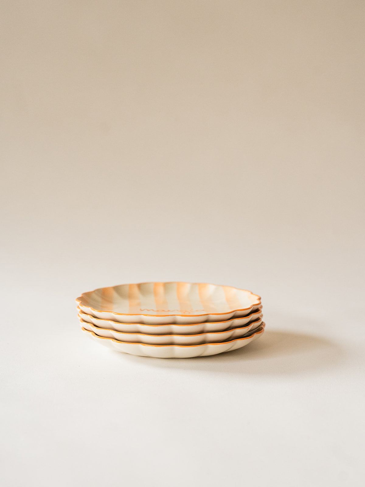 Enjoy Dessert Plates S/4