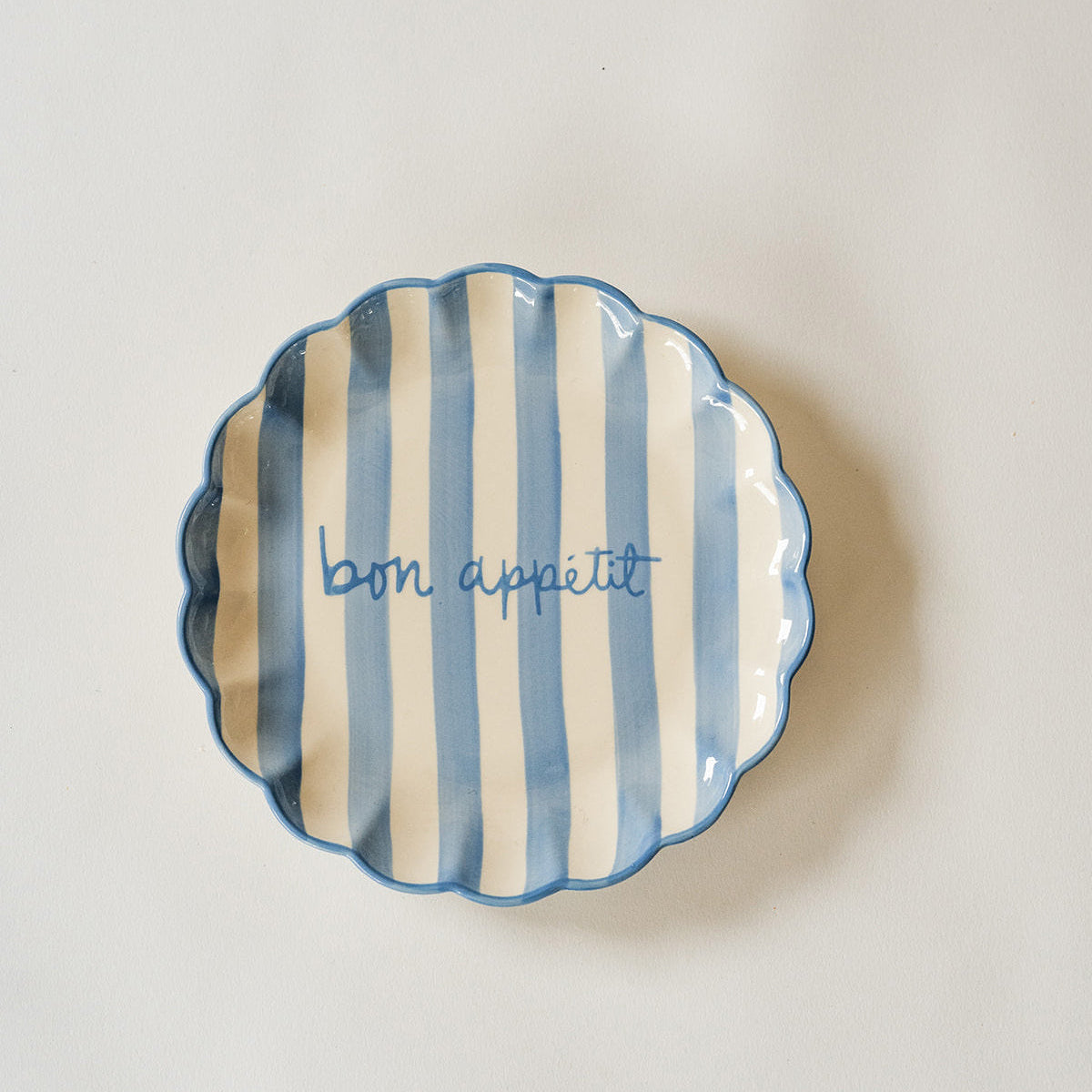 Kinsey Scallop Dessert Plate - Set of 4