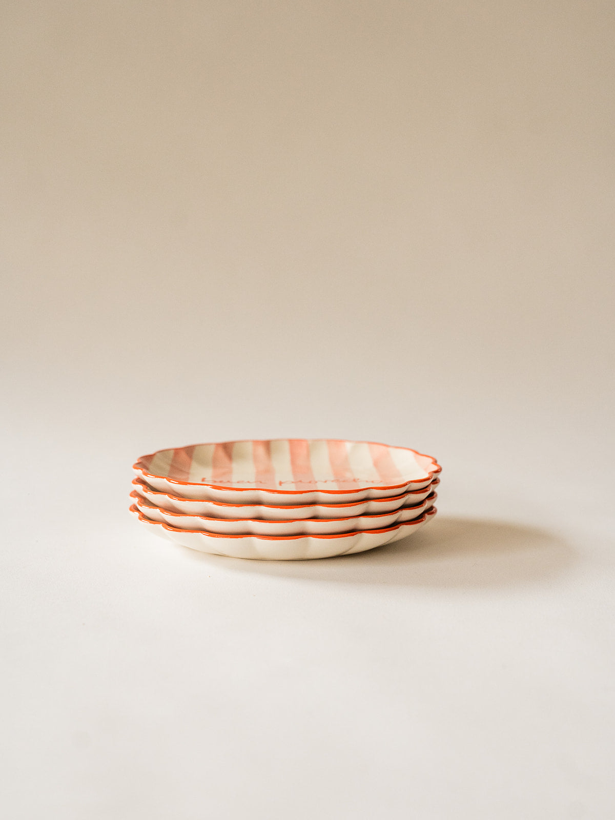 Enjoy Dessert Plates S/4