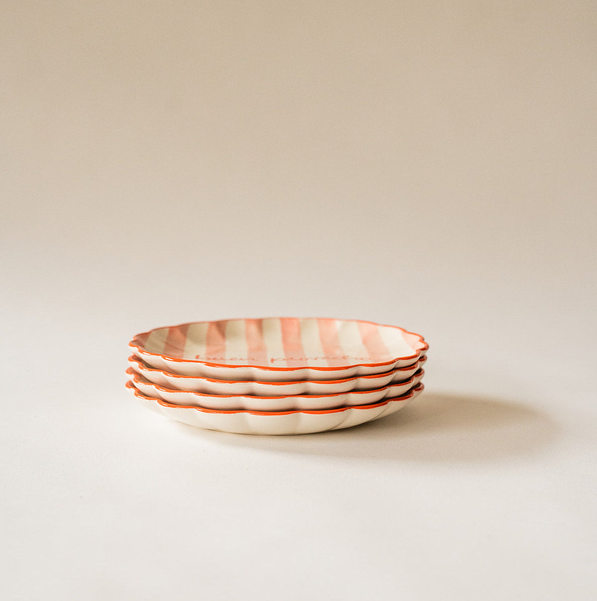 Enjoy Dessert Plates S/4