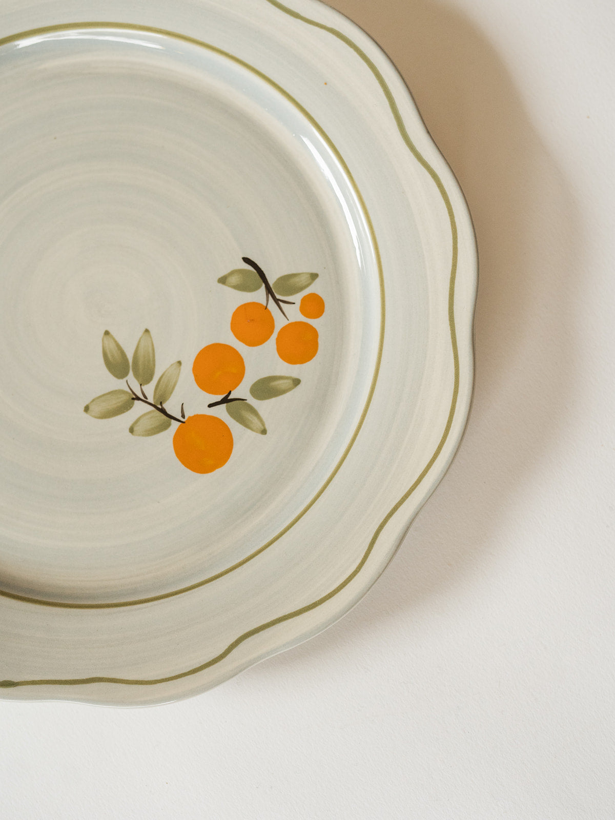 Citrus Dinner Plates S/4
