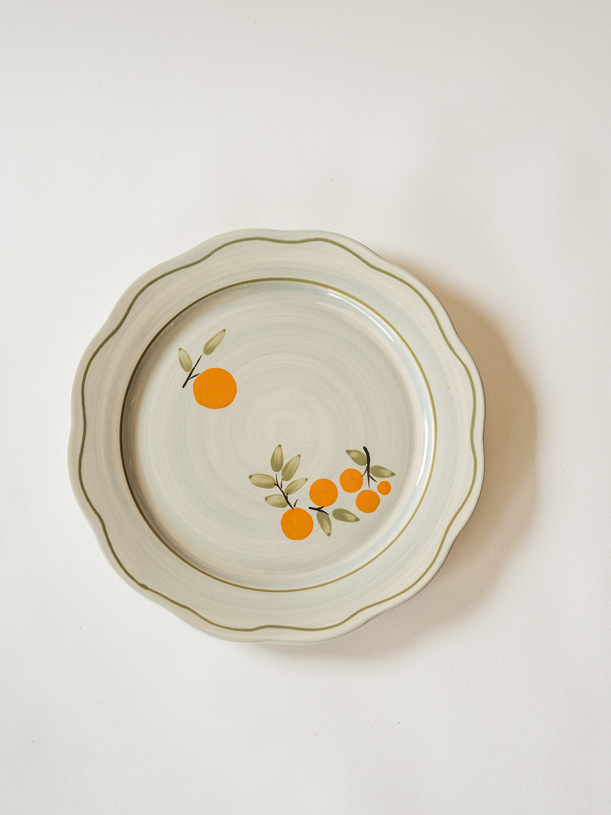 Citrus Dinner Plates S/4