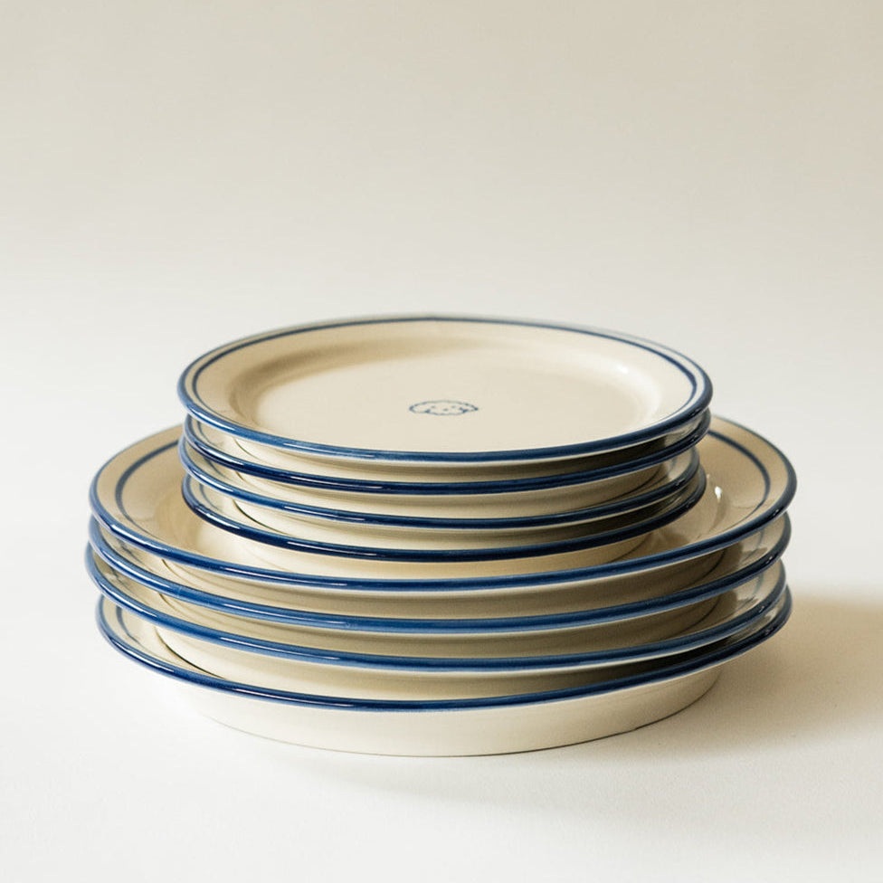 Melrose Icon Plates - Fluffy Dog - Set of 4