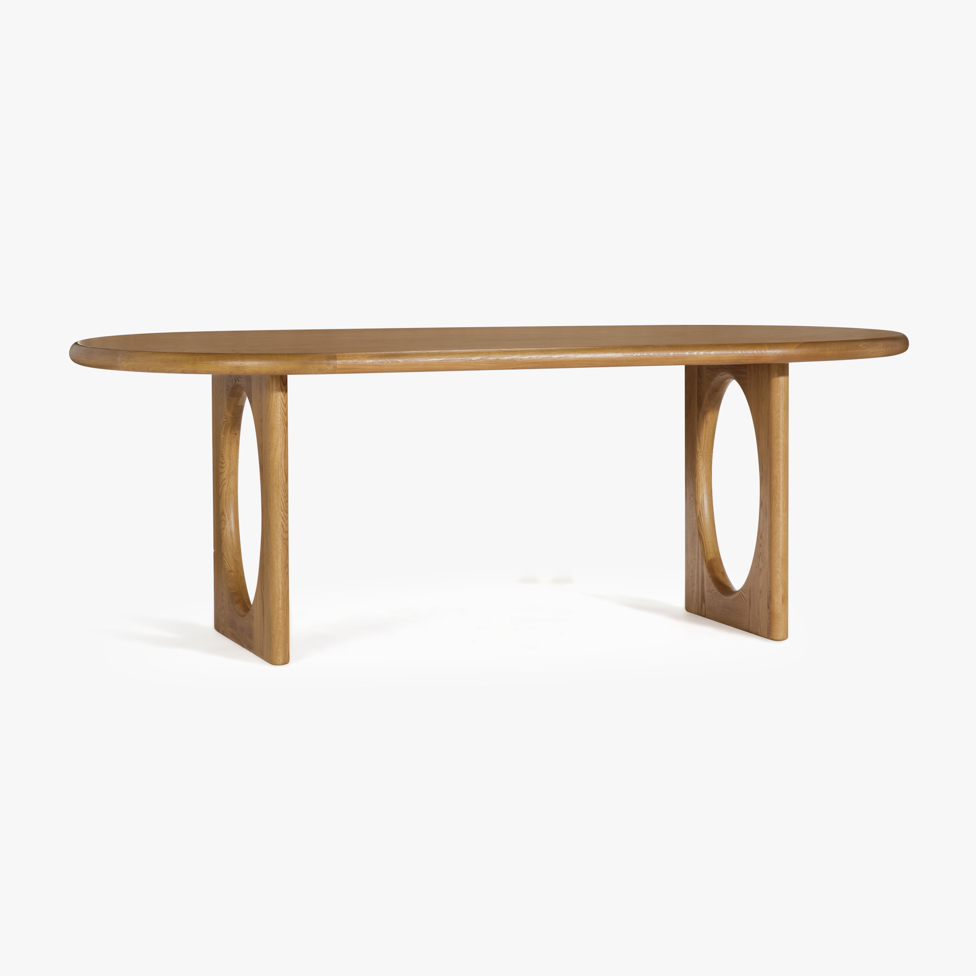 Eva Oak Dining Table