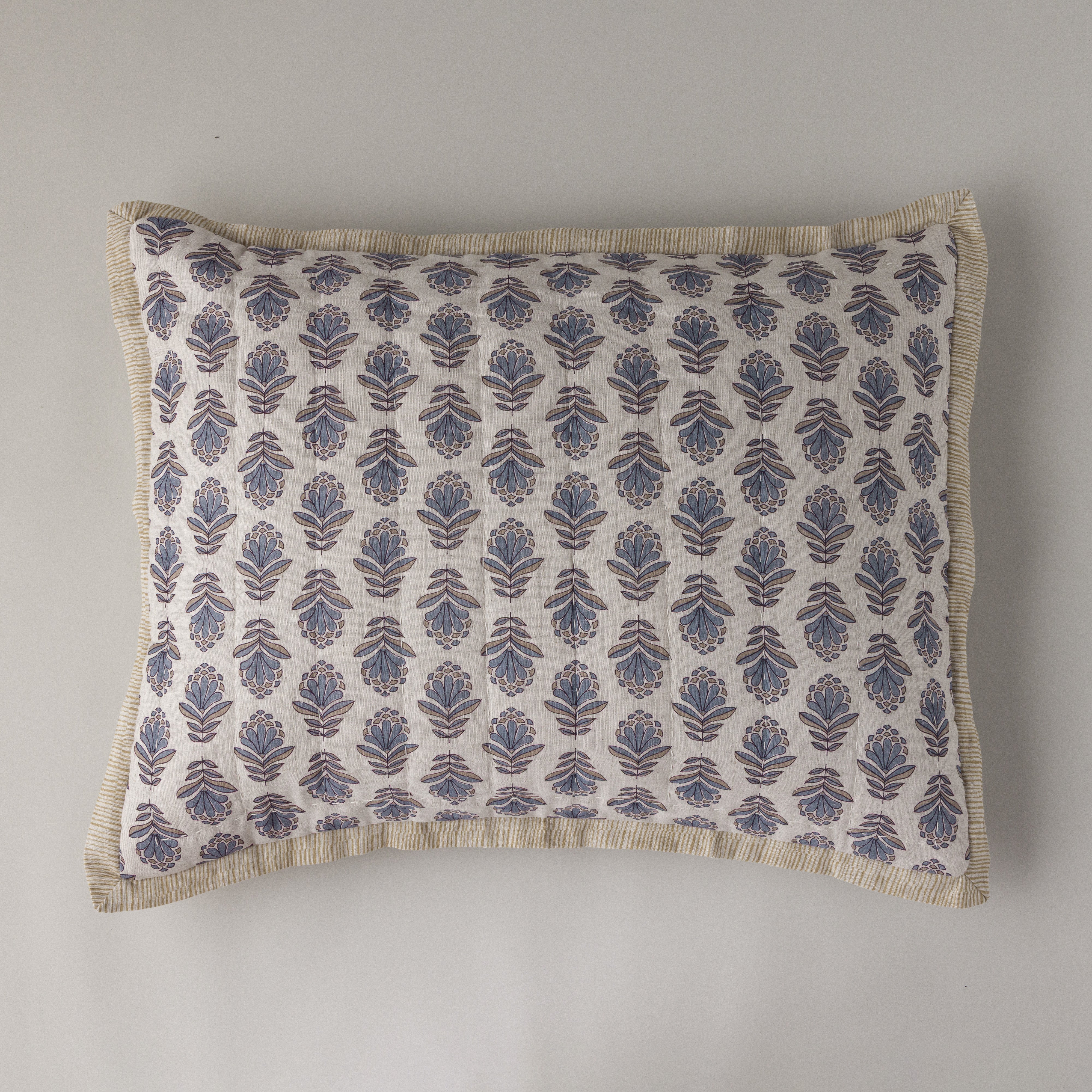 Charlie Block Print Shams - Set of 2