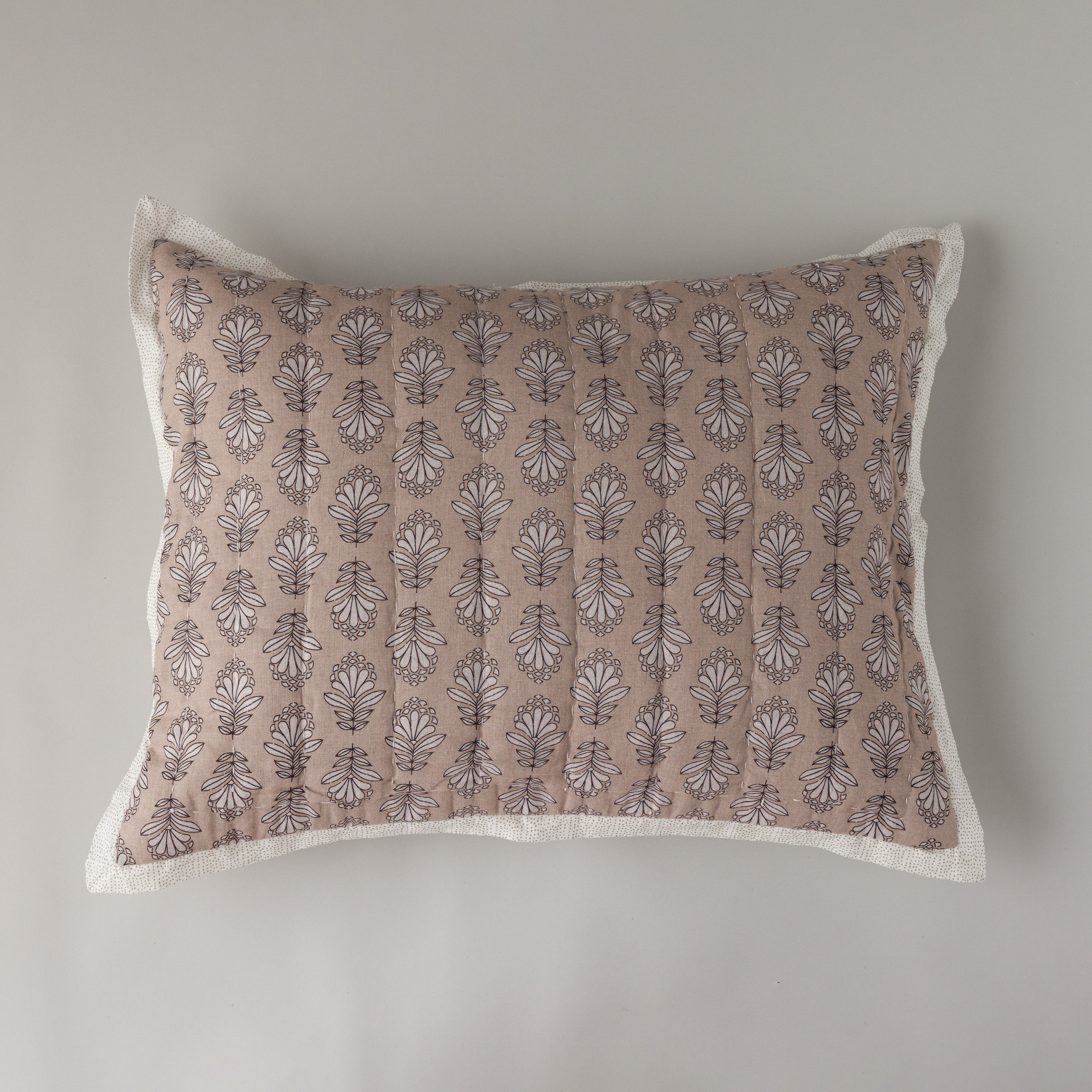 Charlie Block Print Shams - Set of 2