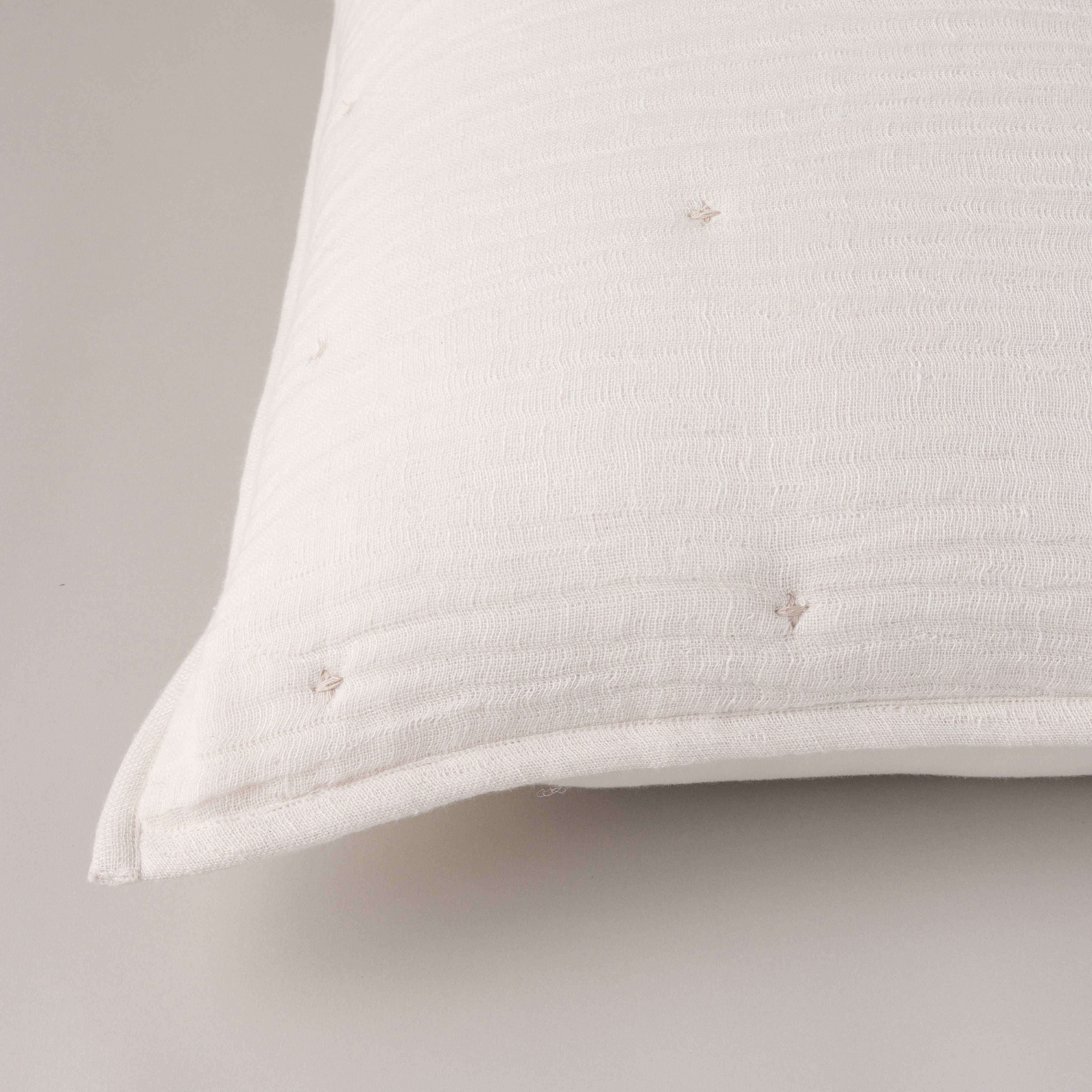 Tack Stitch King Sham S/2
