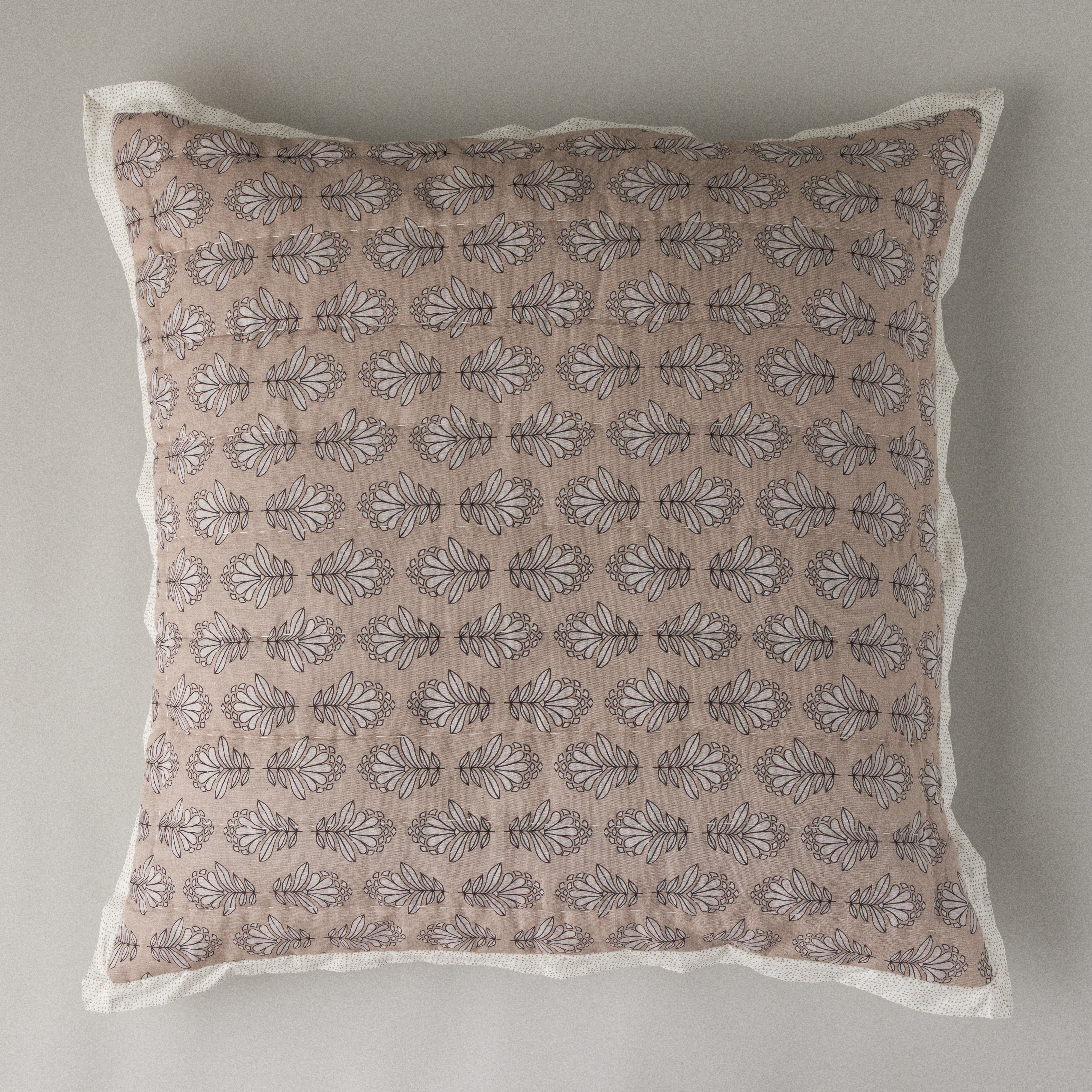 Charlie Block Print Shams S/2