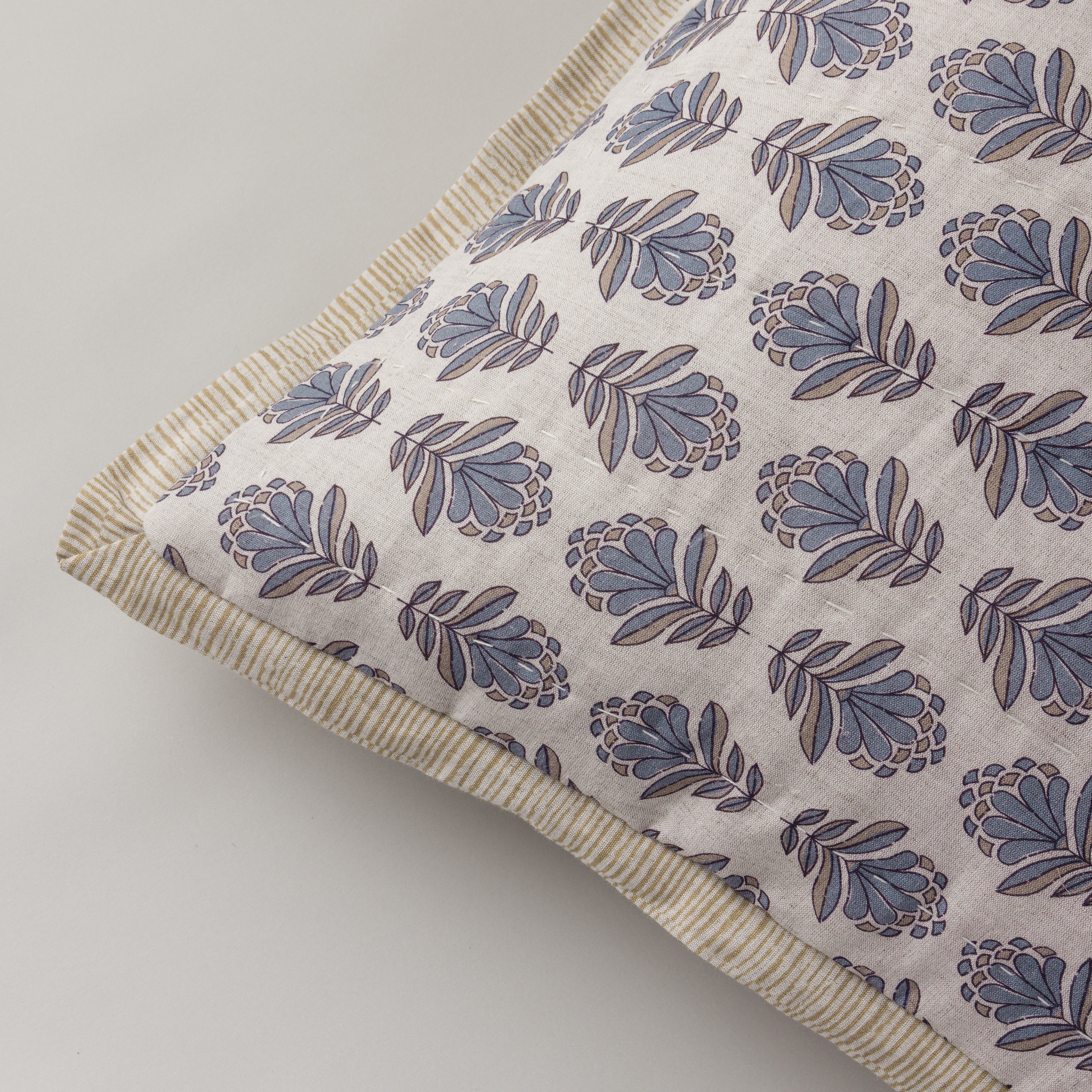 Charlie Block Print Shams S/2