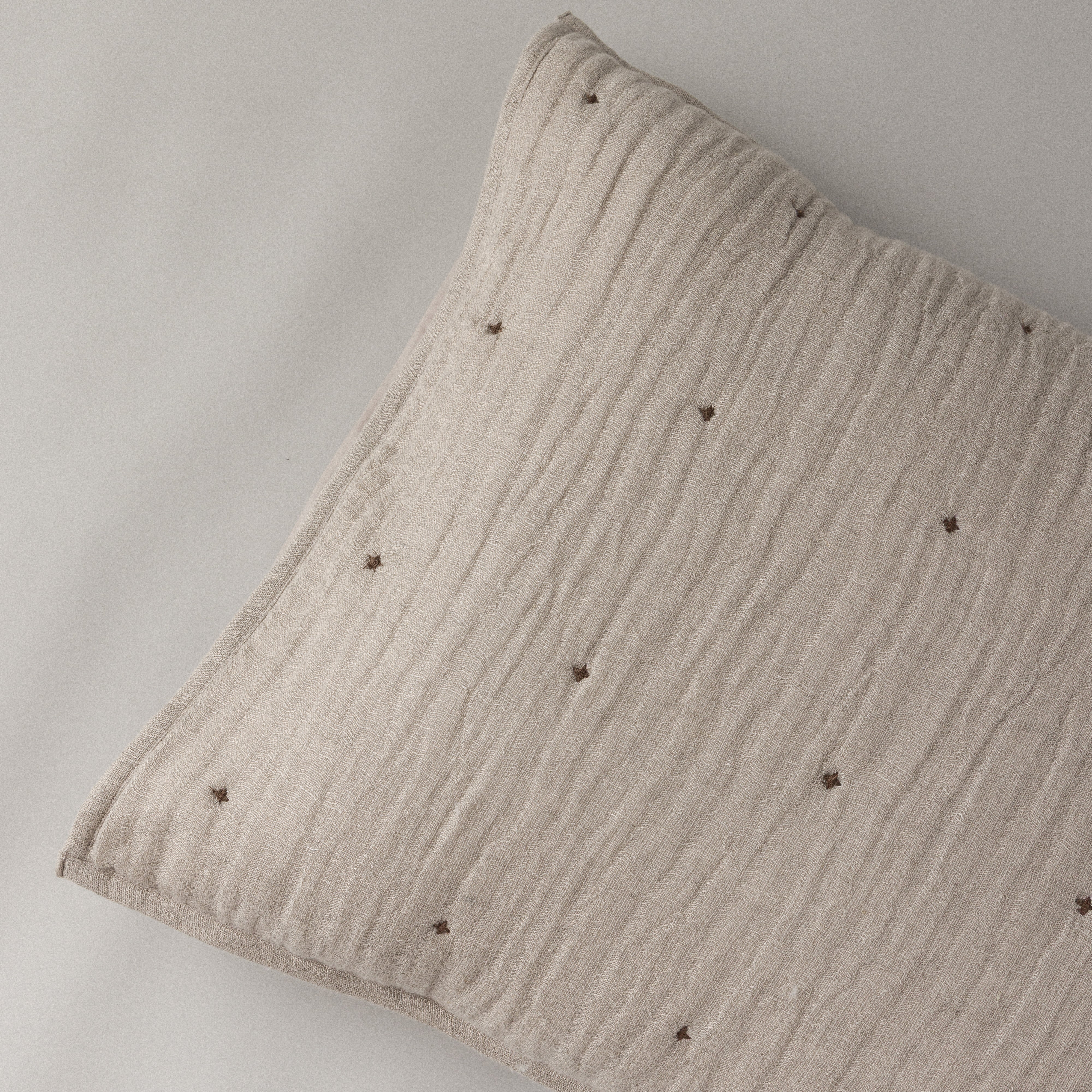 Tack Stitch King Sham S/2