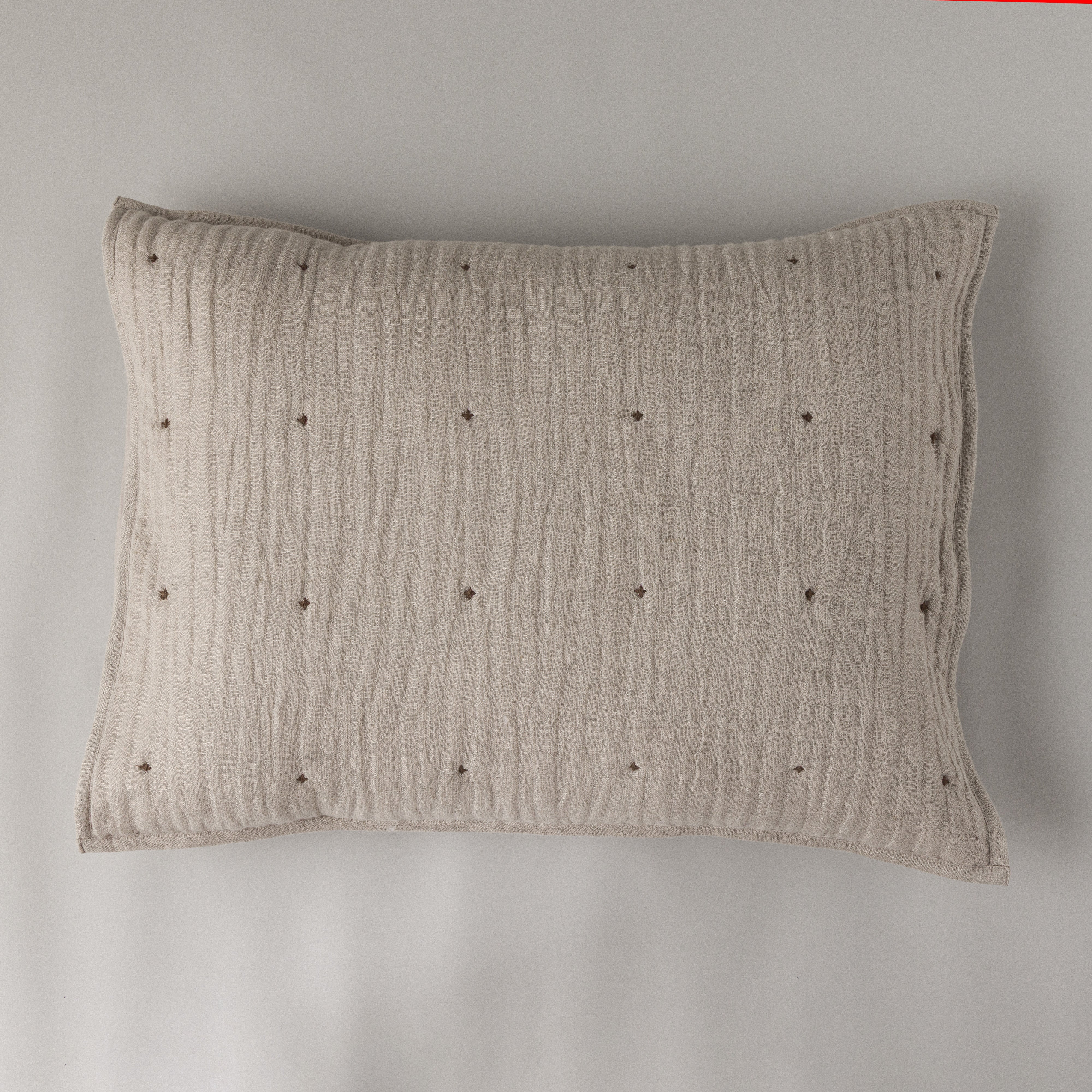Tack Stitch King Sham S/2