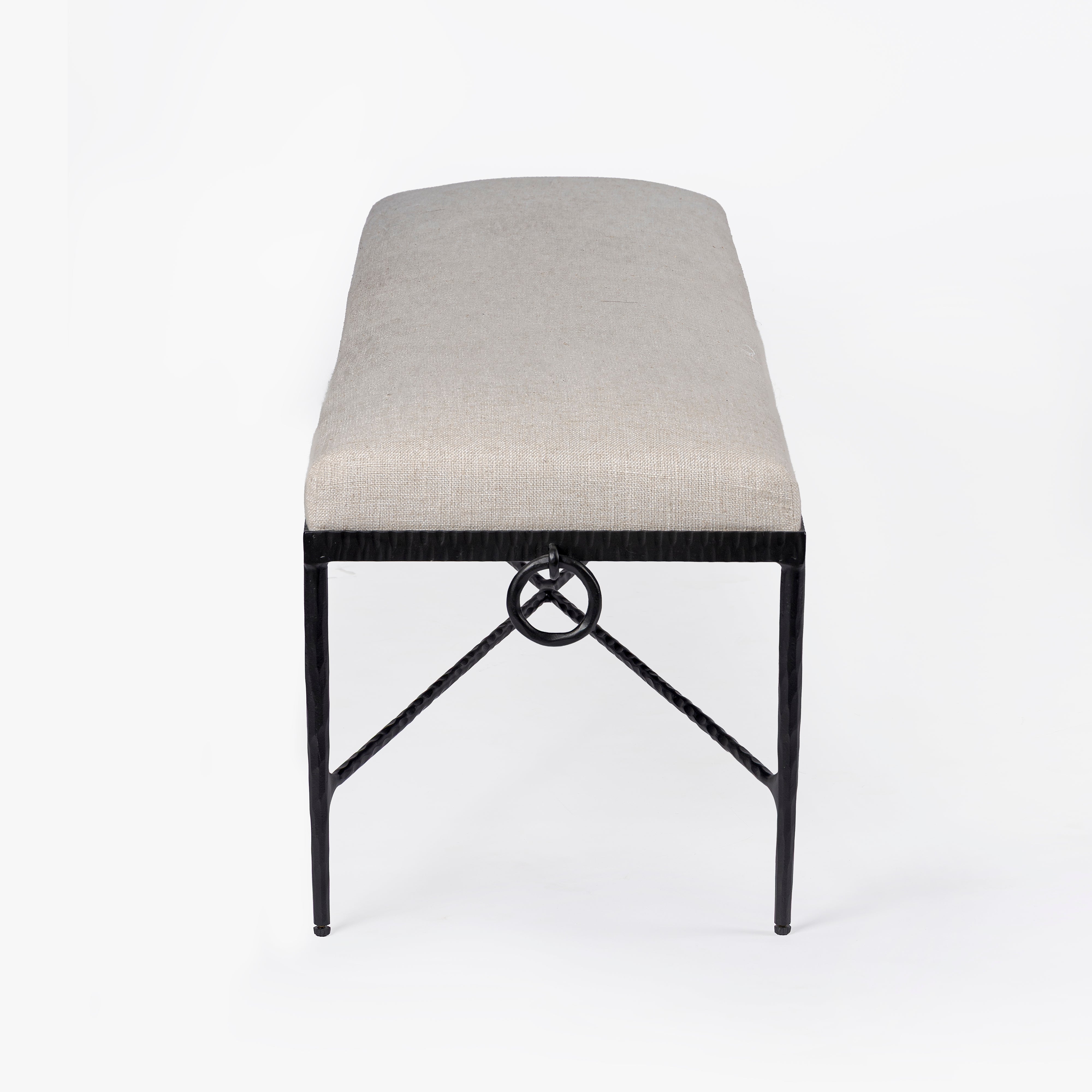 Loam Hammered Bench