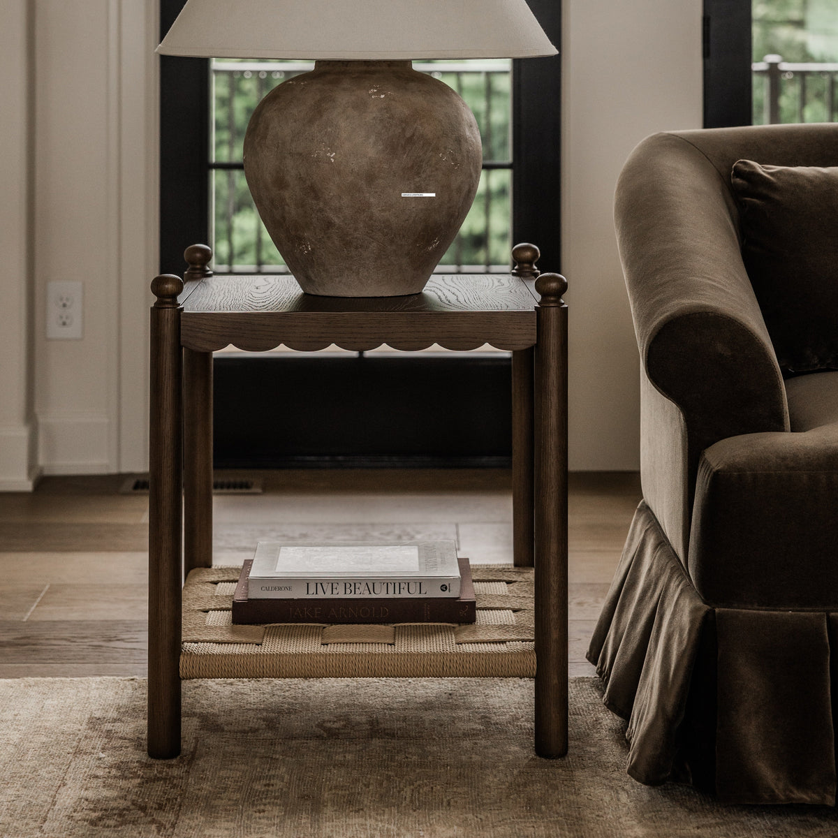 Declan Oak End Table