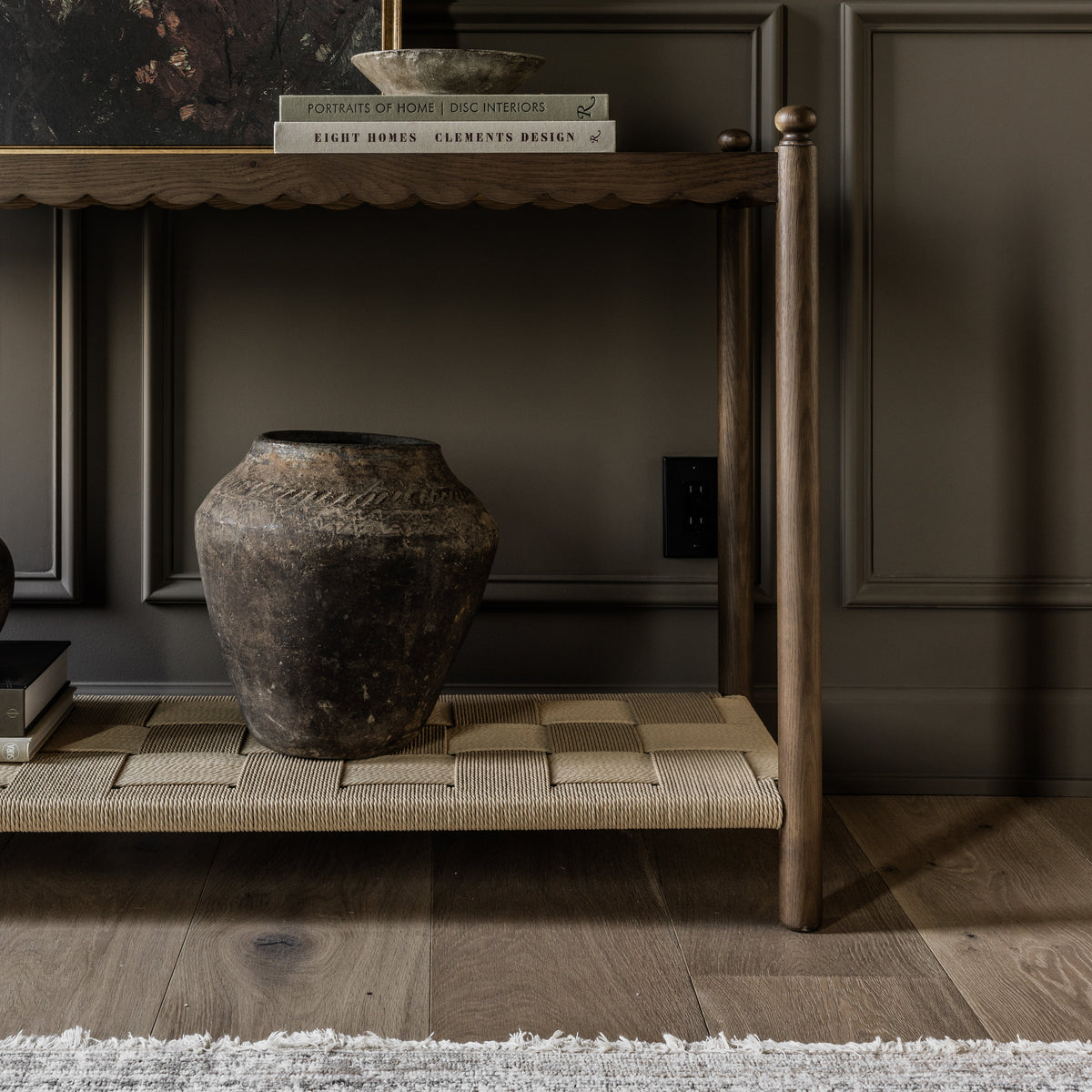 Declan Oak Console Table
