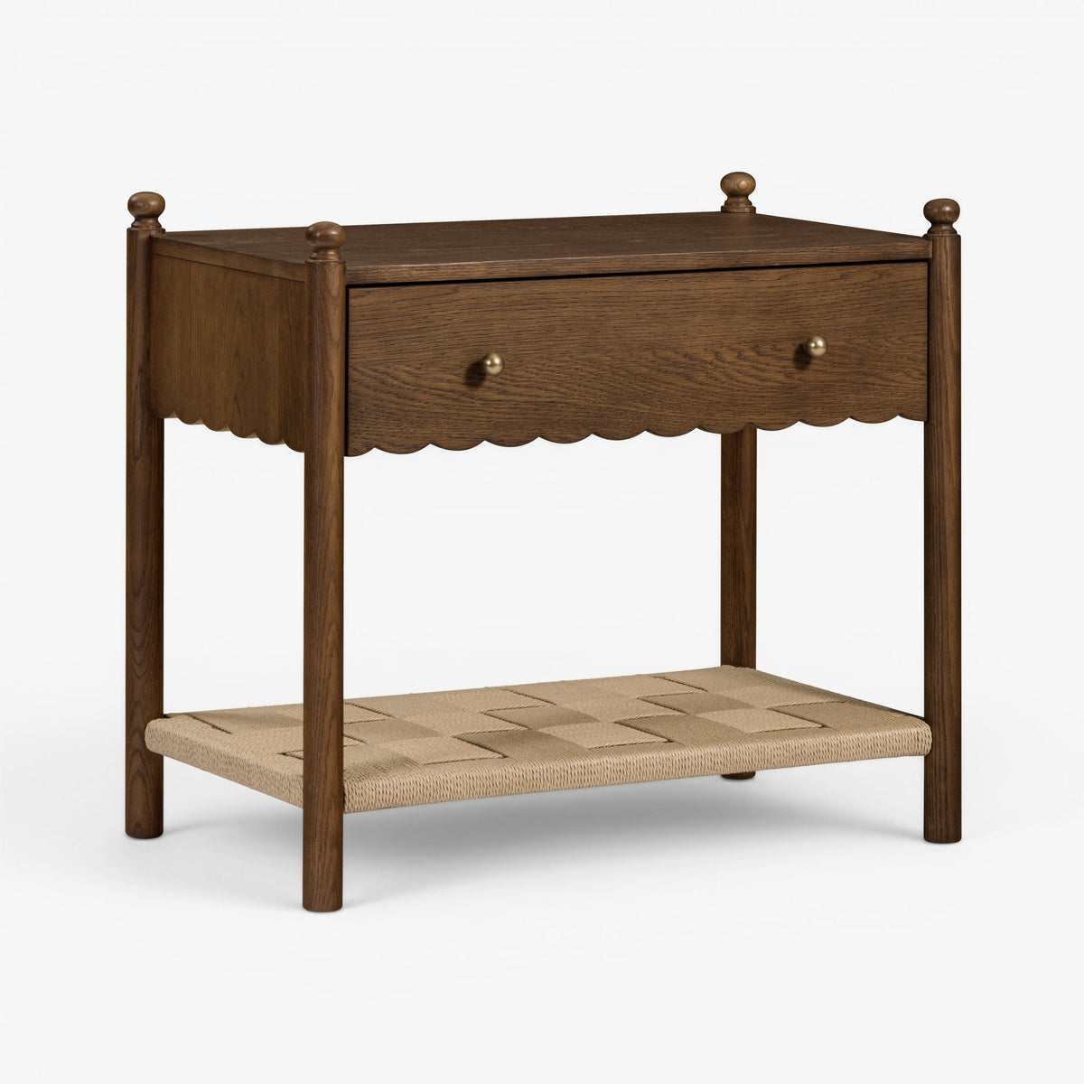 James Oak Nightstand