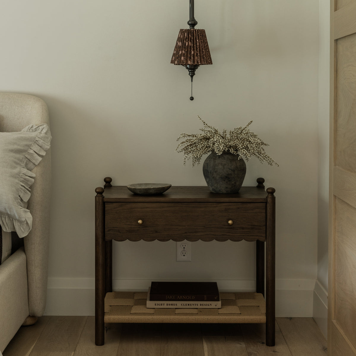 James Oak Nightstand