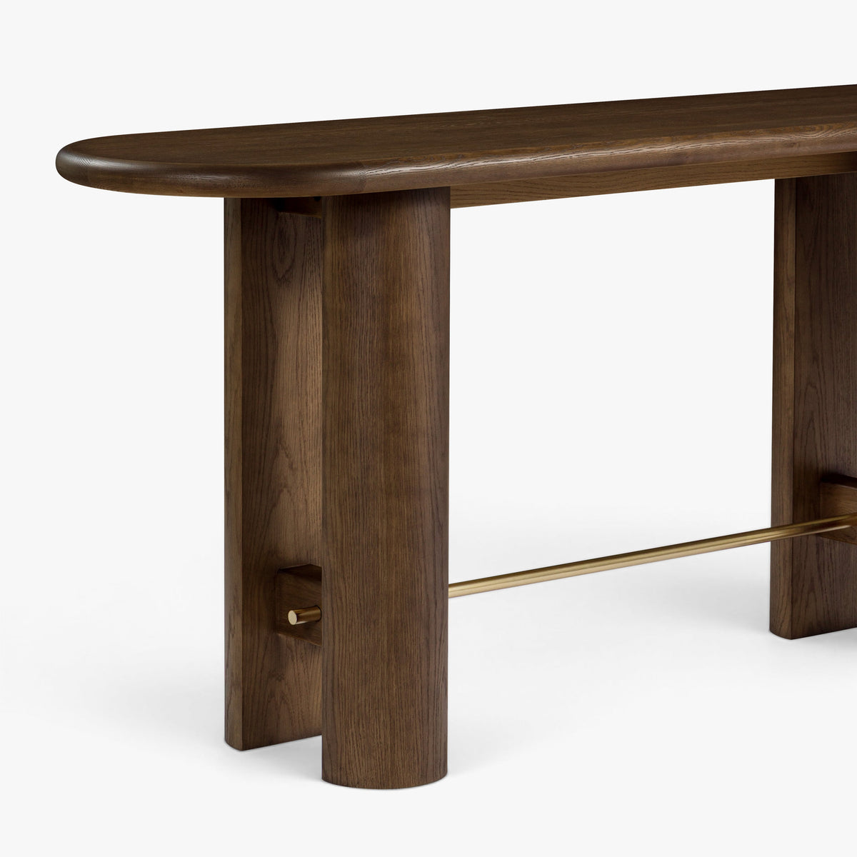 Brooks Oak Console Table