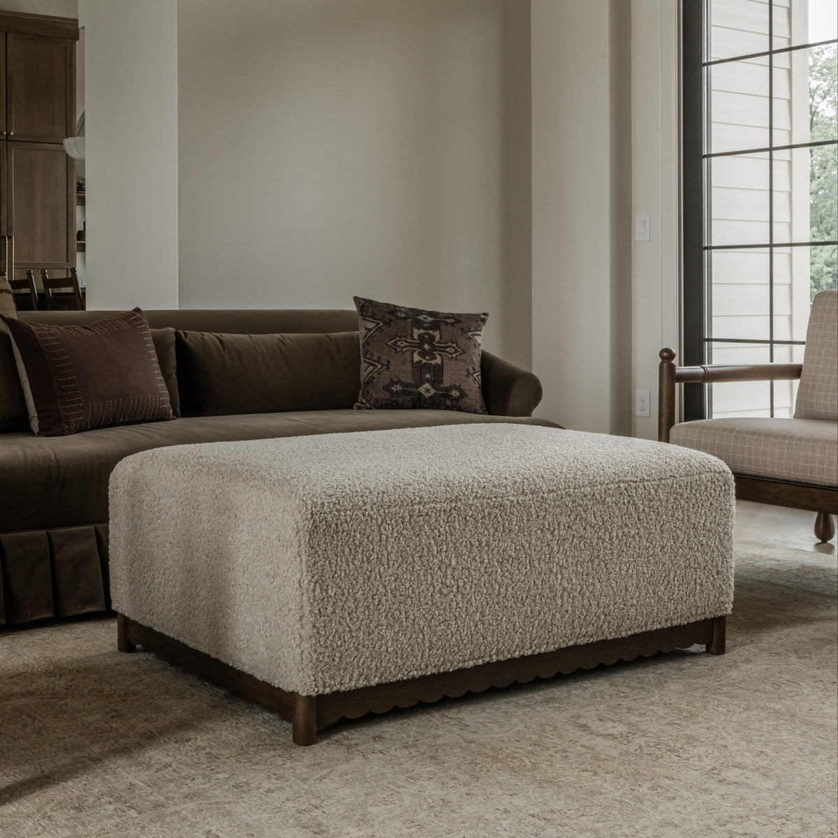 Steven Coffee Table Ottoman - Rectangle