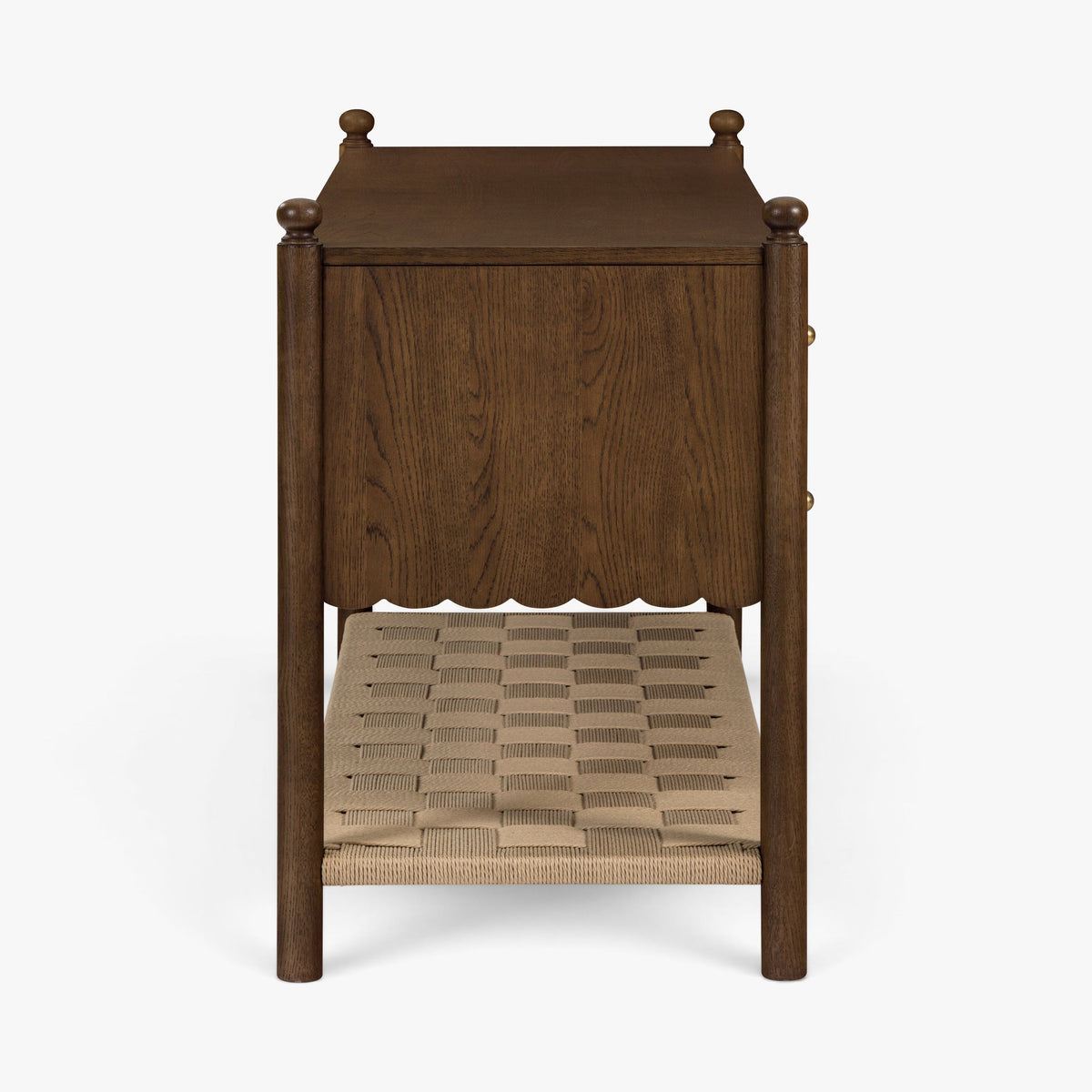 James 4-Drawer Oak Dresser