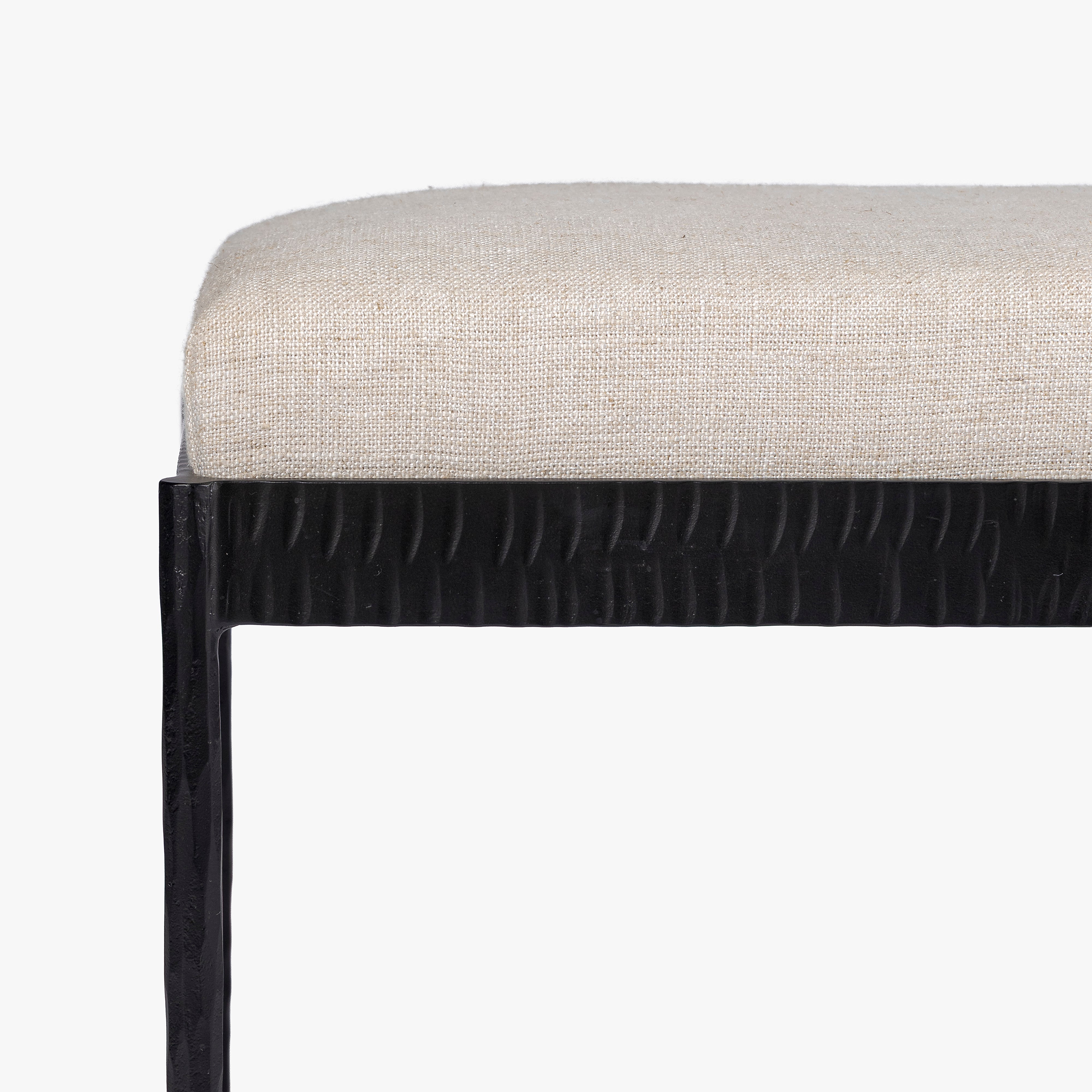 Ferra Hammered Ottoman