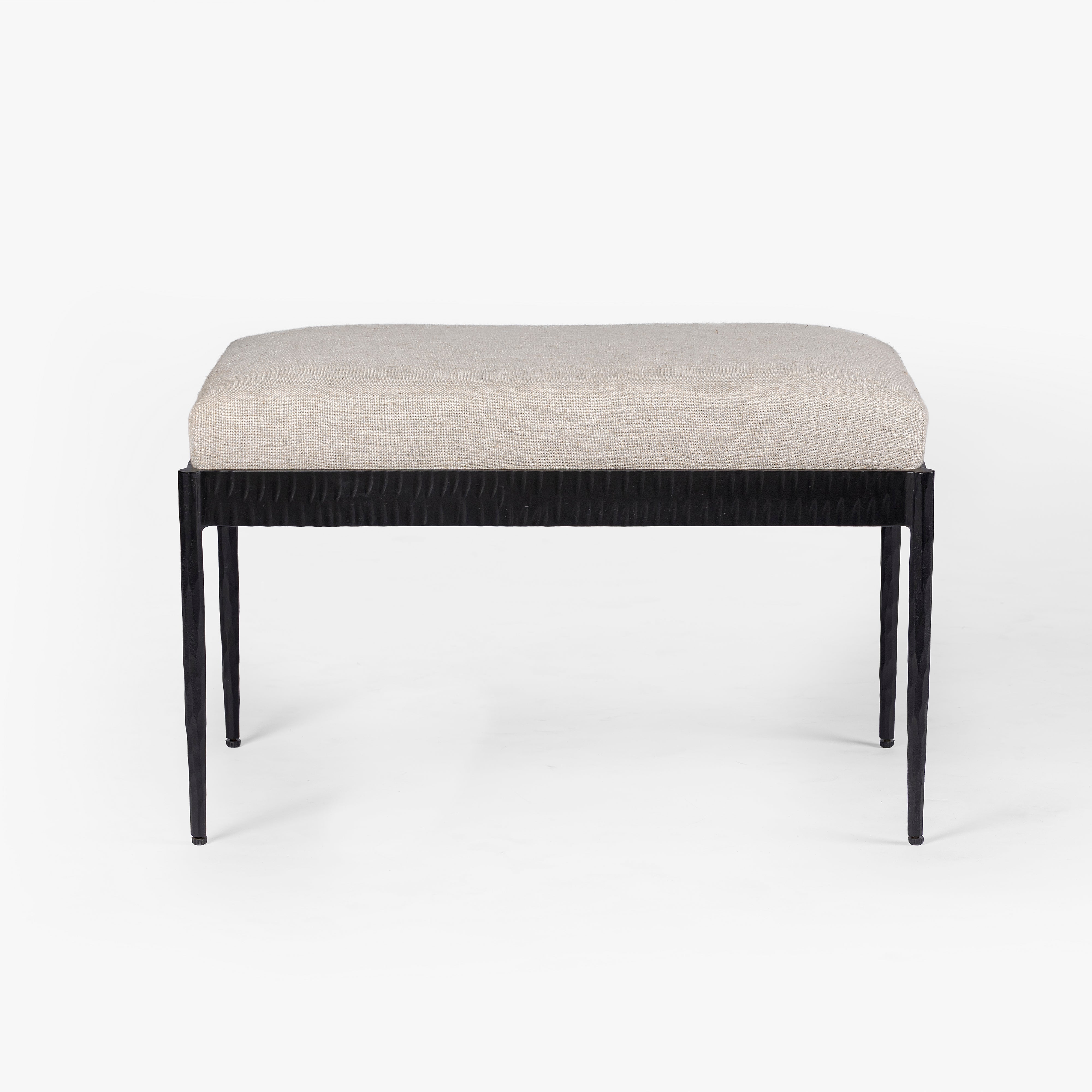 Ferra Hammered Ottoman