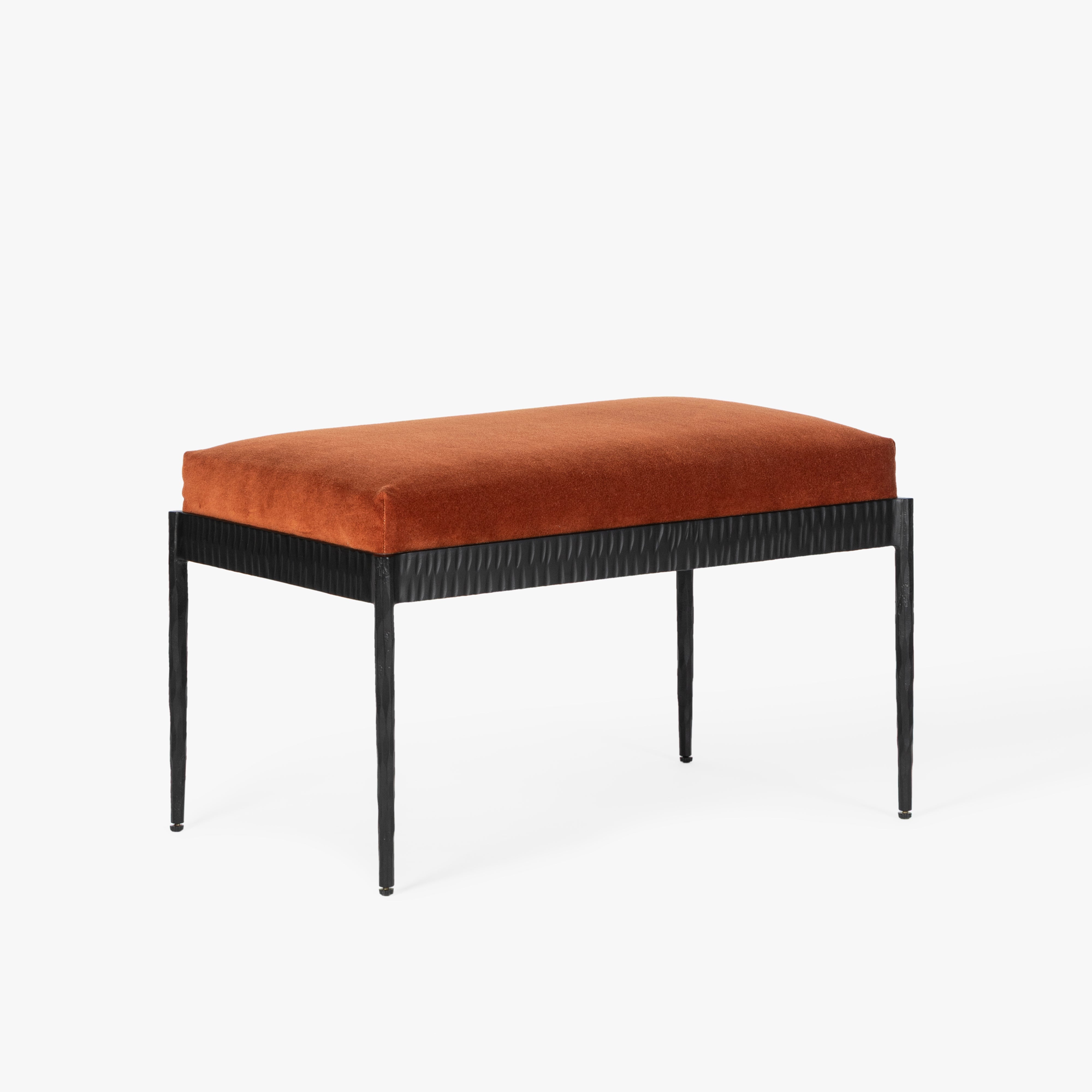 Ferra Hammered Ottoman