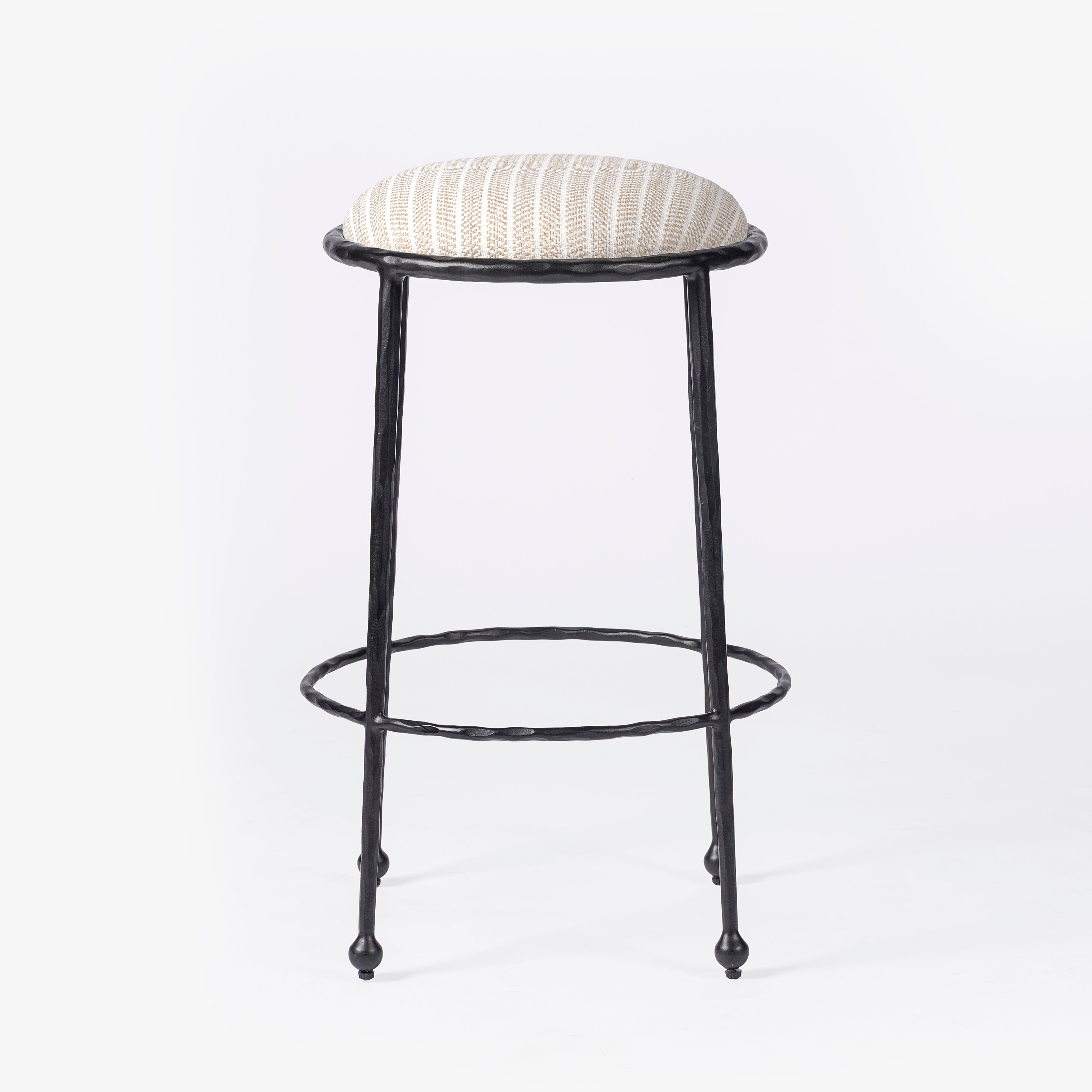 Rook Hammered Counter Stool