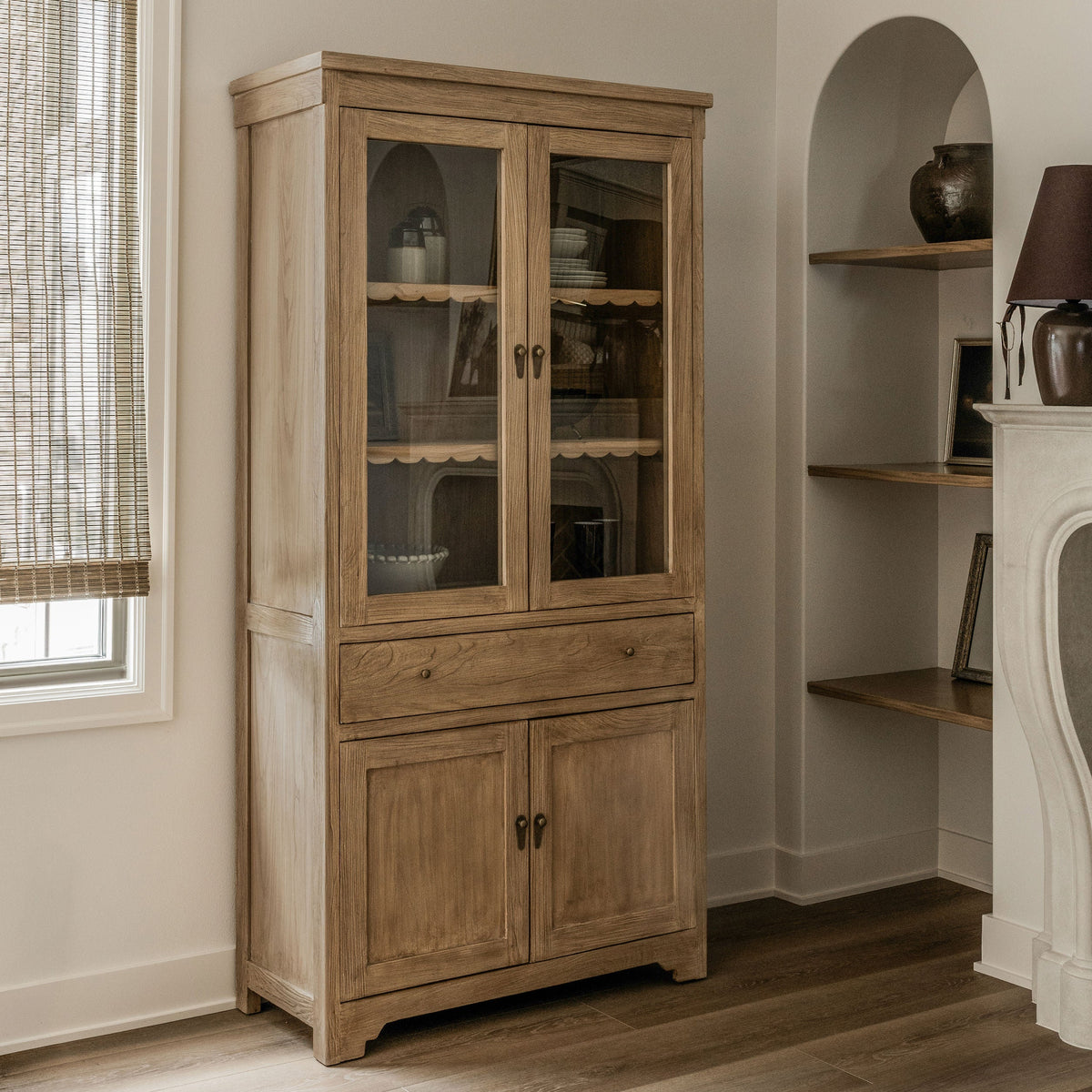 Darlene Reclaimed Elm Hutch